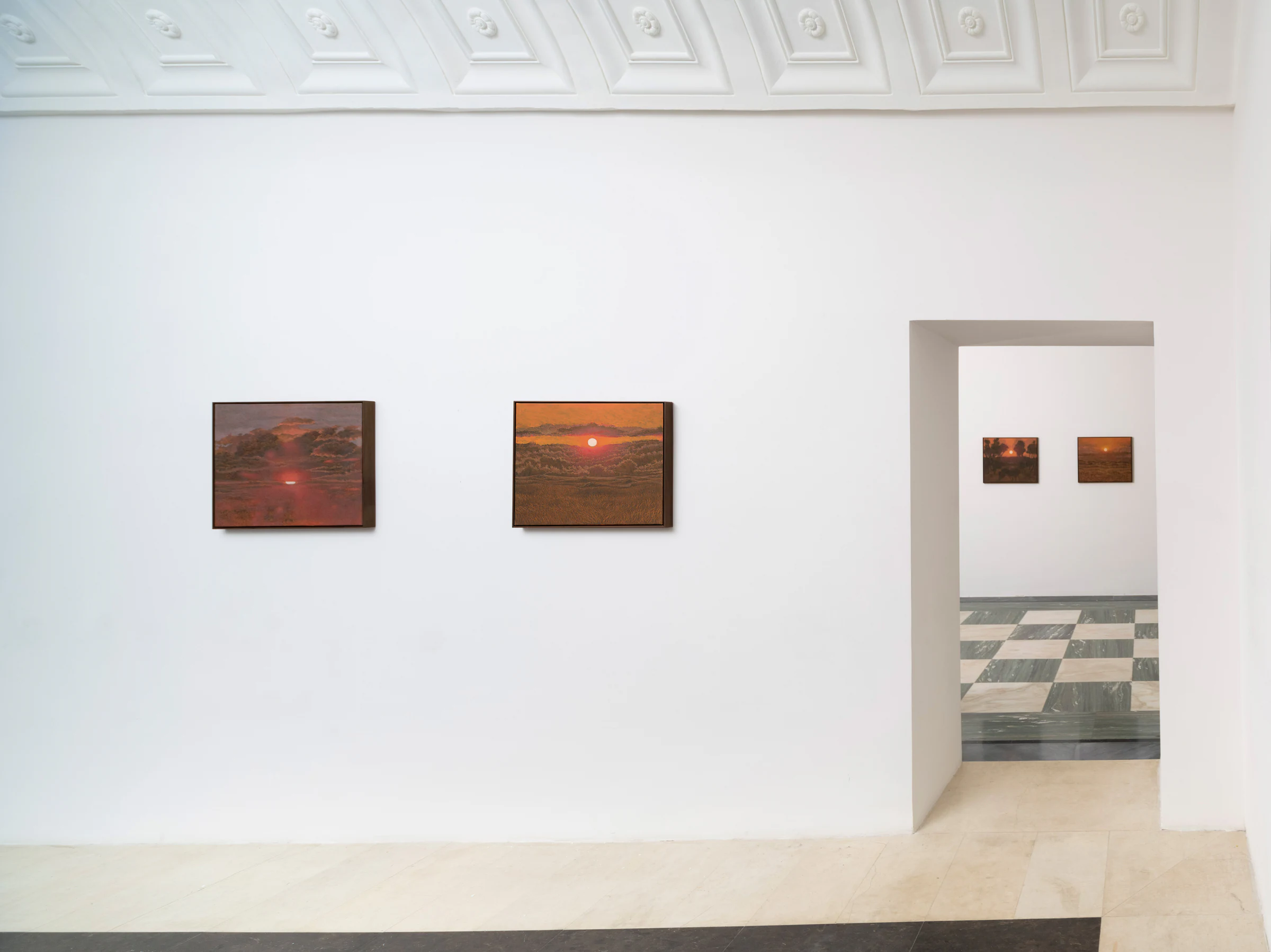 Francesco Cima: Osteria del sole, installation view
