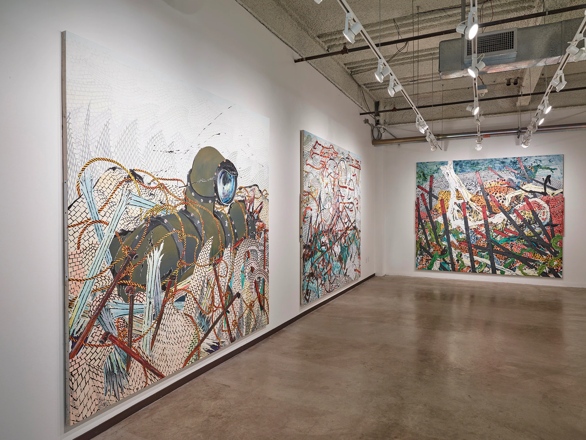Andrew Piedilato: Dallas Art Fair 2024, installation view