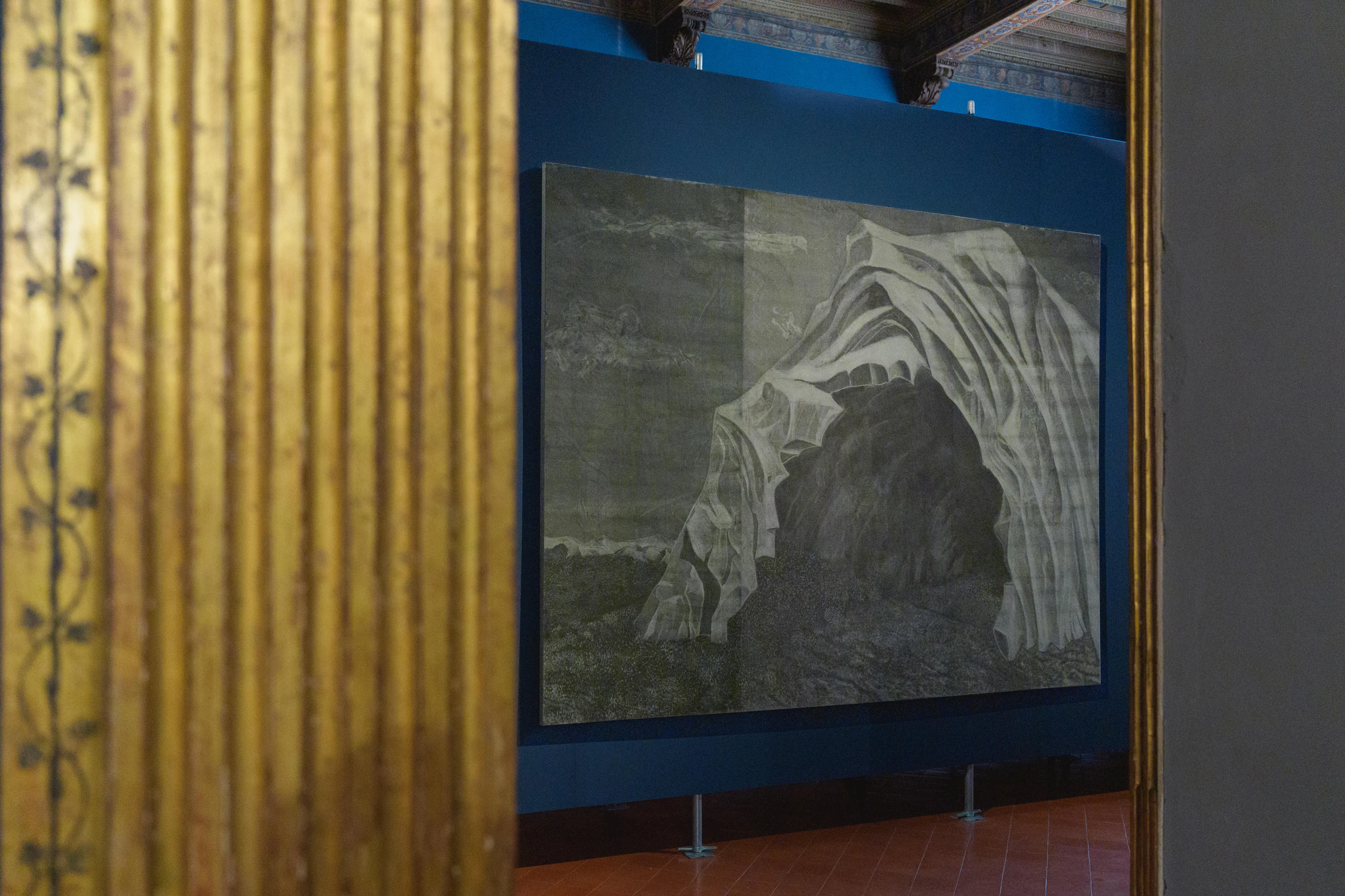 Leonardo Meoni: Gli altri colori purtroppo, sono tutti caduti, installation view
