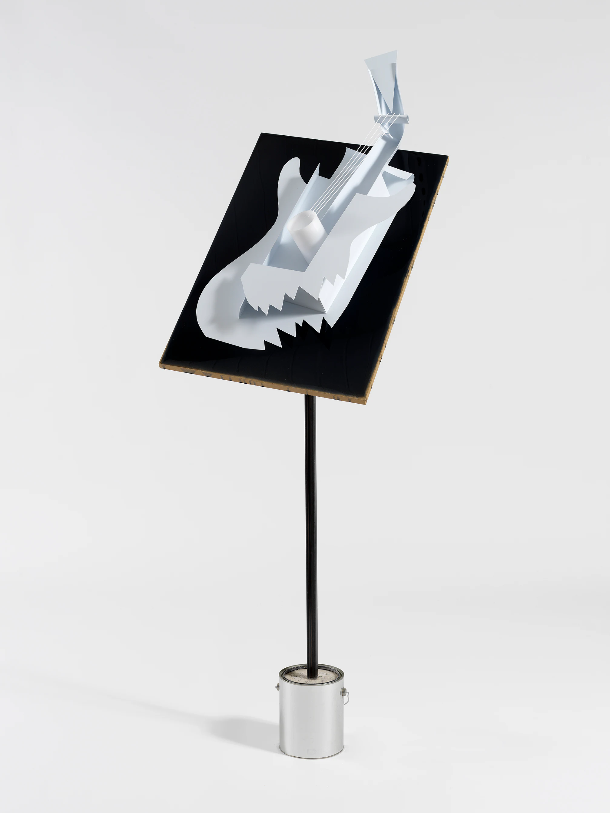 Louis Osmosis, Picasso’s Asshole: Smashed & Electrified, 2023, Styrene, pigmented resin, MDF, steel, concrete, polyurethane , 61 x 28 x 20 in 154.9 x 71.1 x 50.8 cm