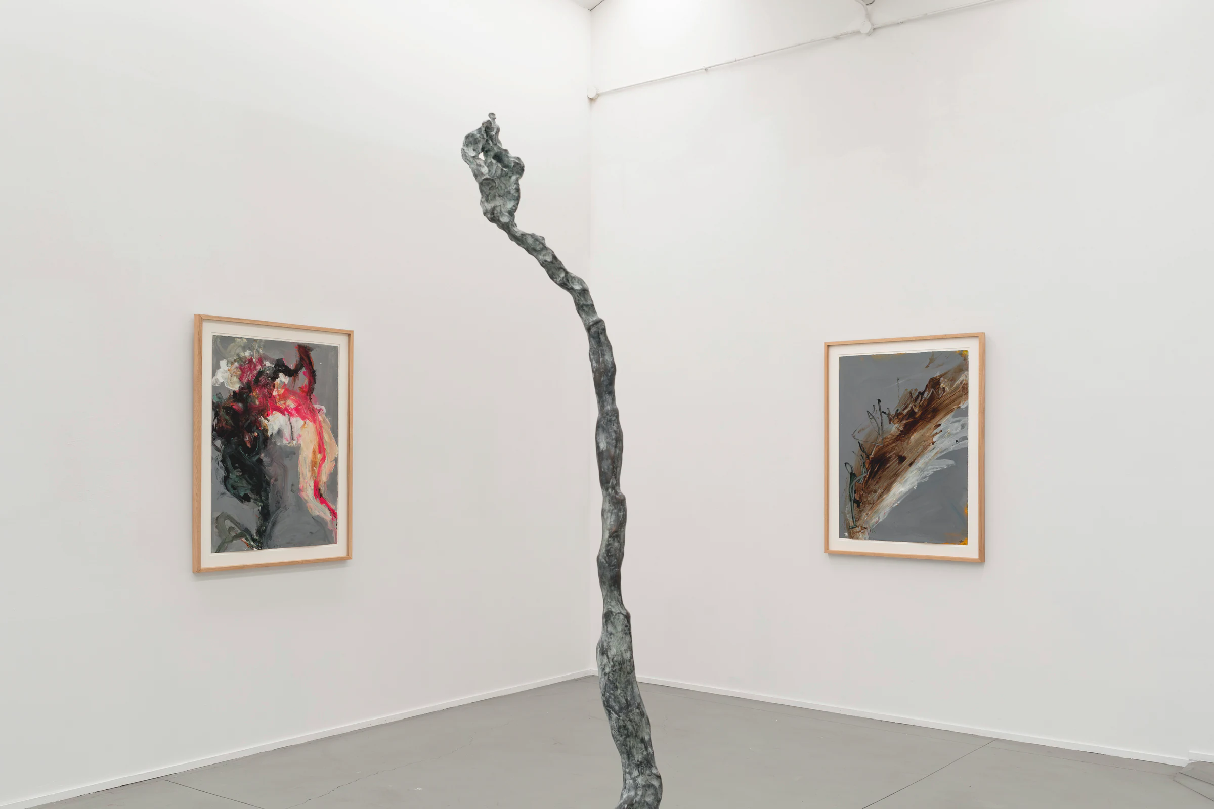 Alessandro Twombly: Gli eredi della solitudine, installation view
