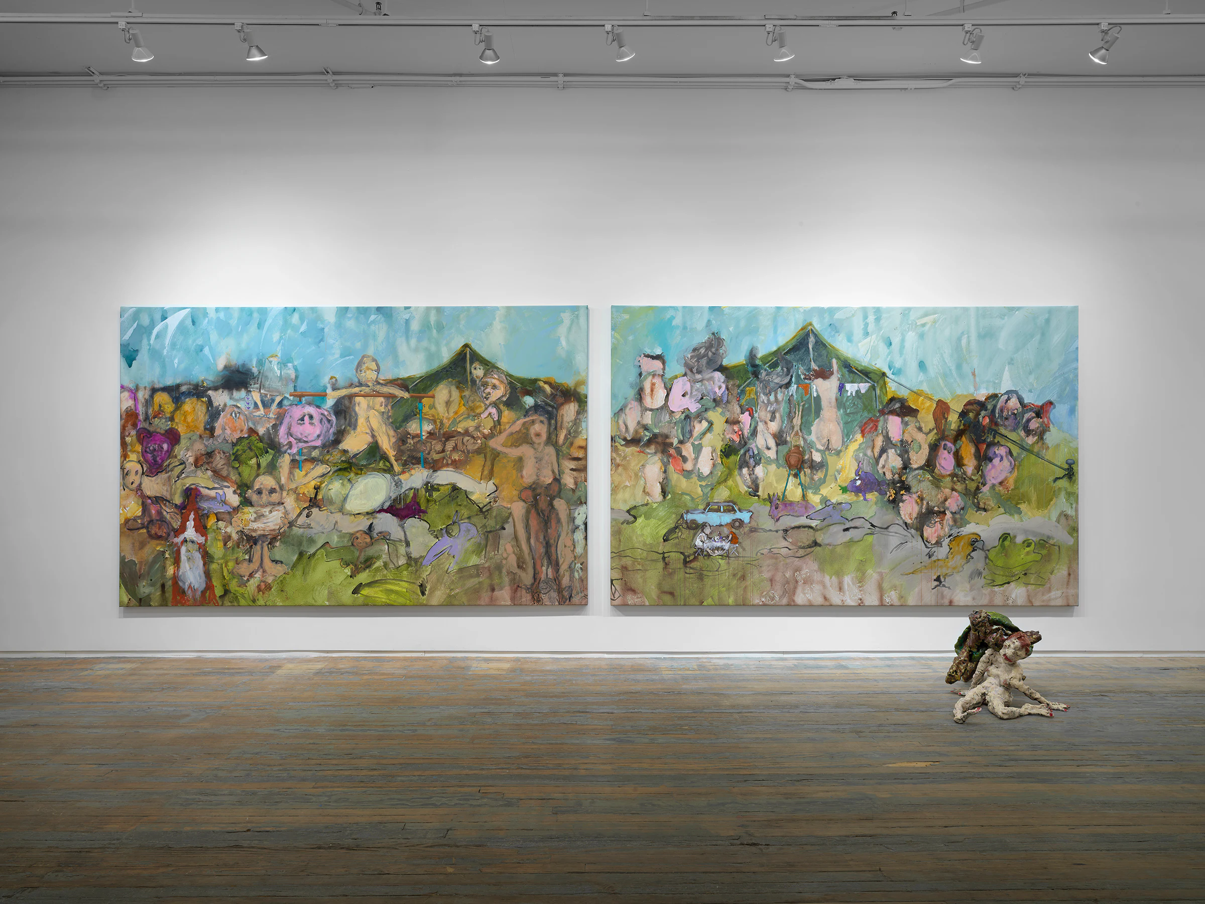 Eva Beresin: Aktenkundig (On Record), installation view
