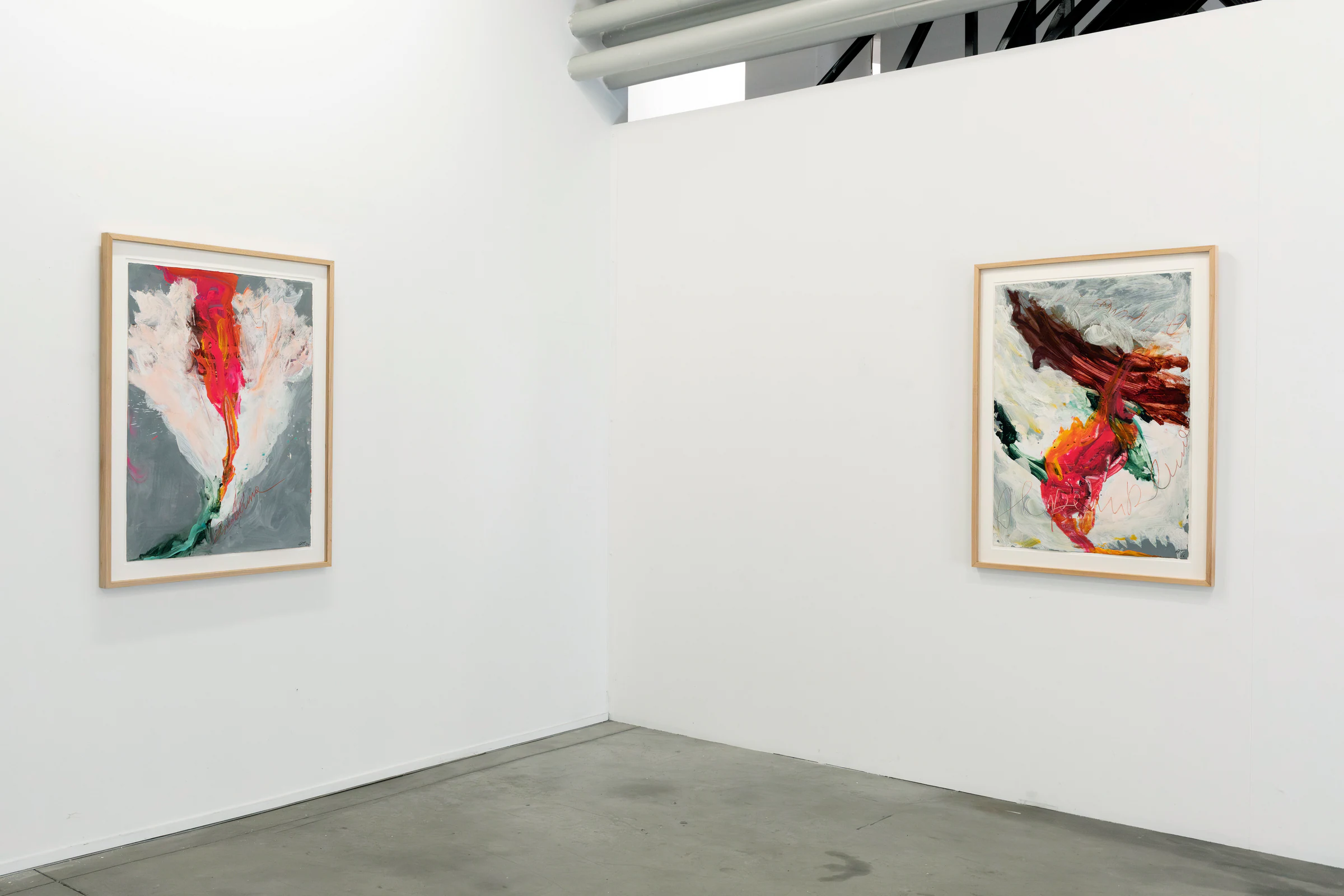 Alessandro Twombly: Gli eredi della solitudine, installation view