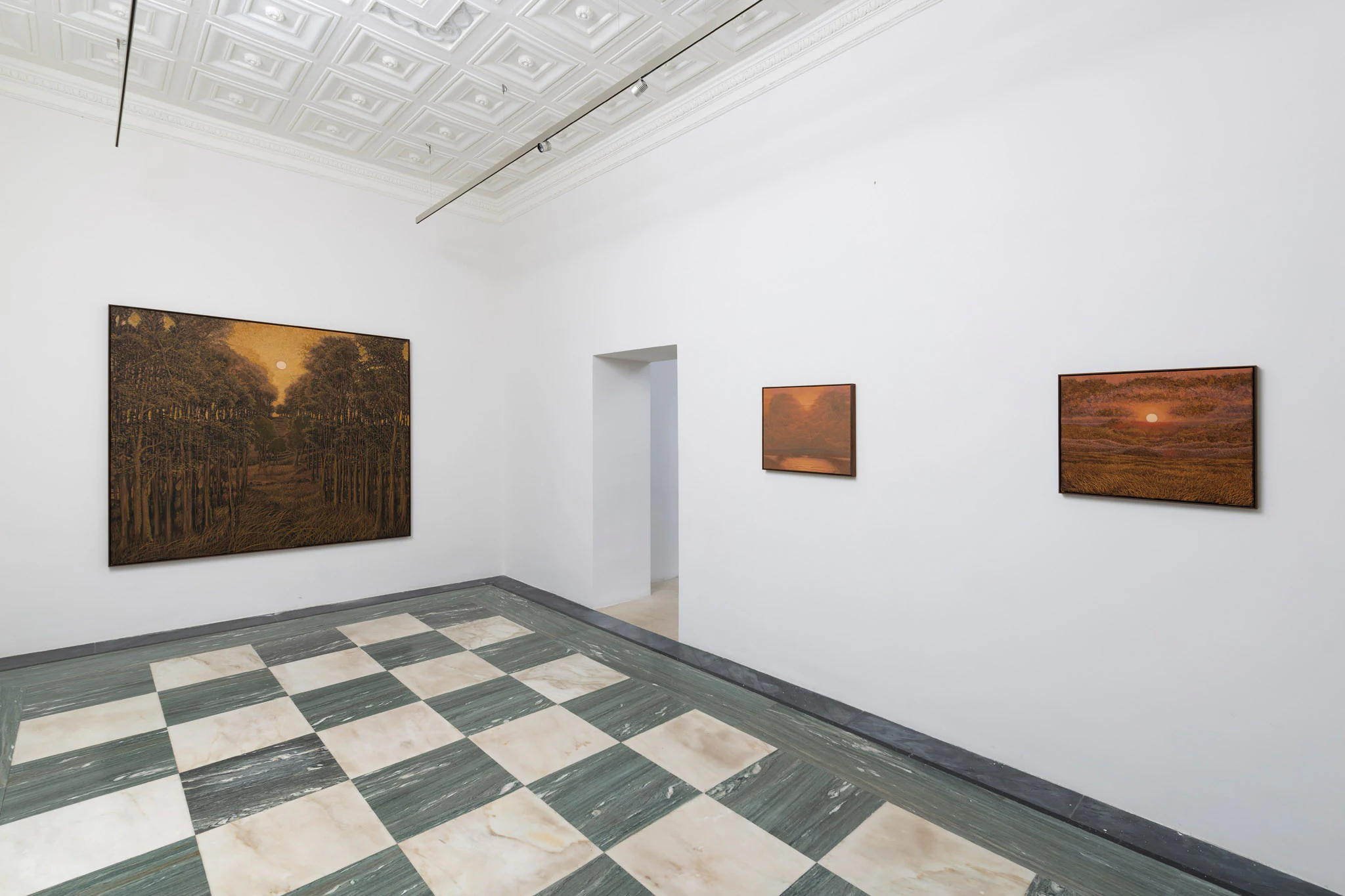 Francesco Cima: Osteria del sole, installation view