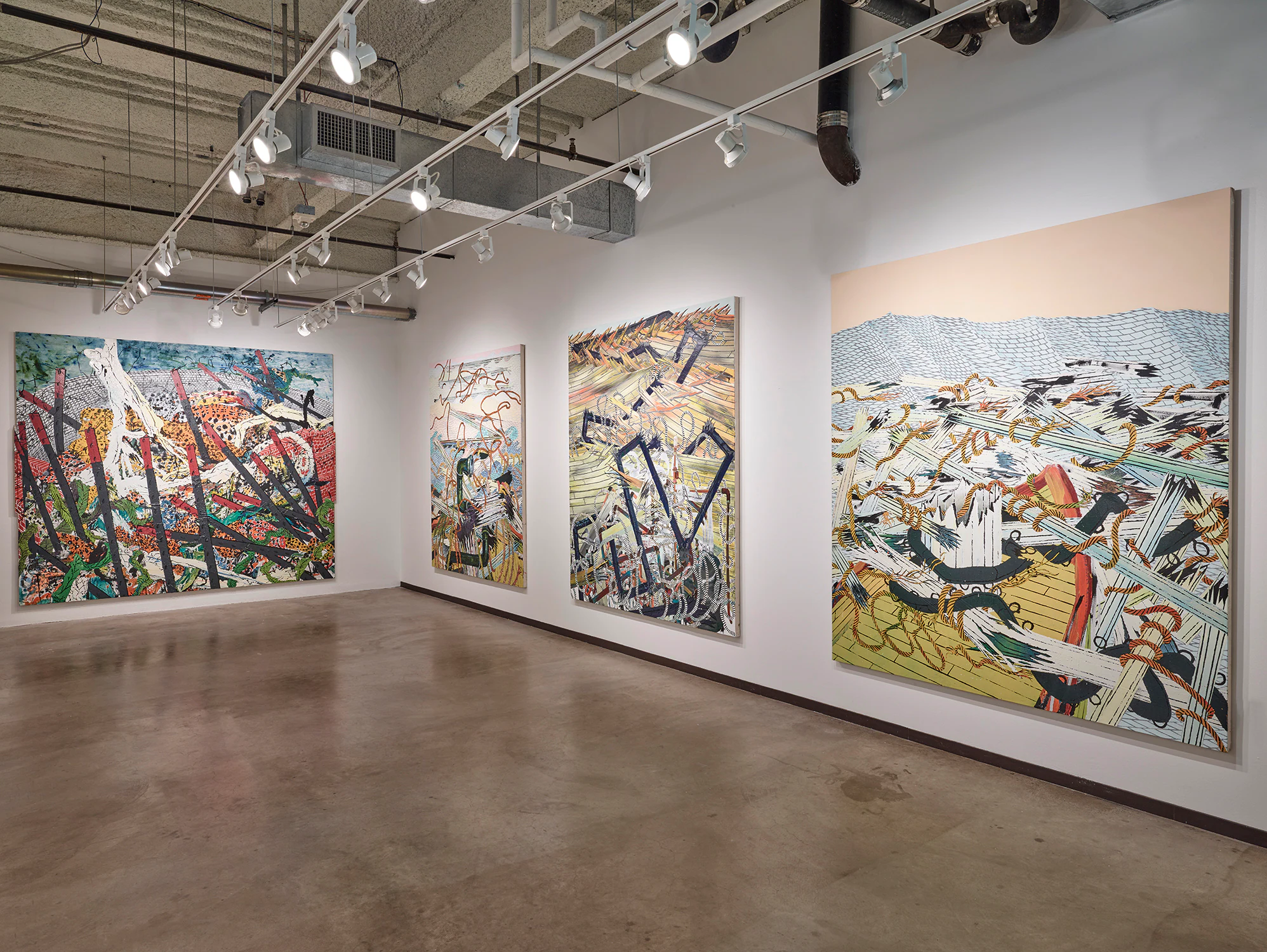 Andrew Piedilato: Dallas Art Fair 2024, installation view