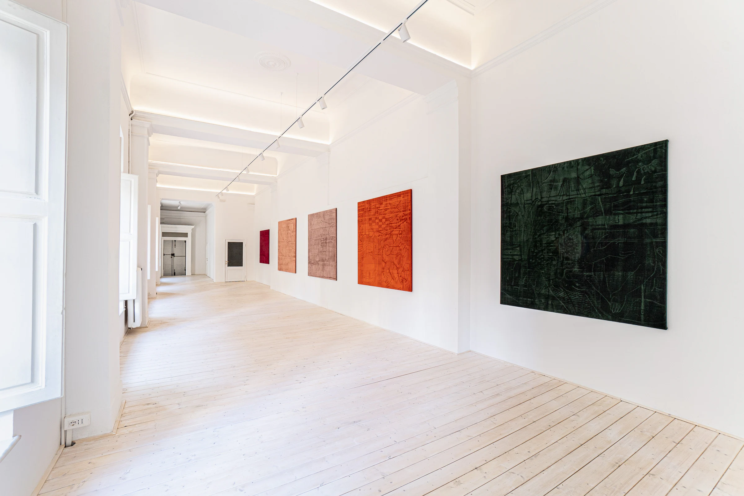 Leonardo Meoni: Cancellare Senza Permesso, installation view