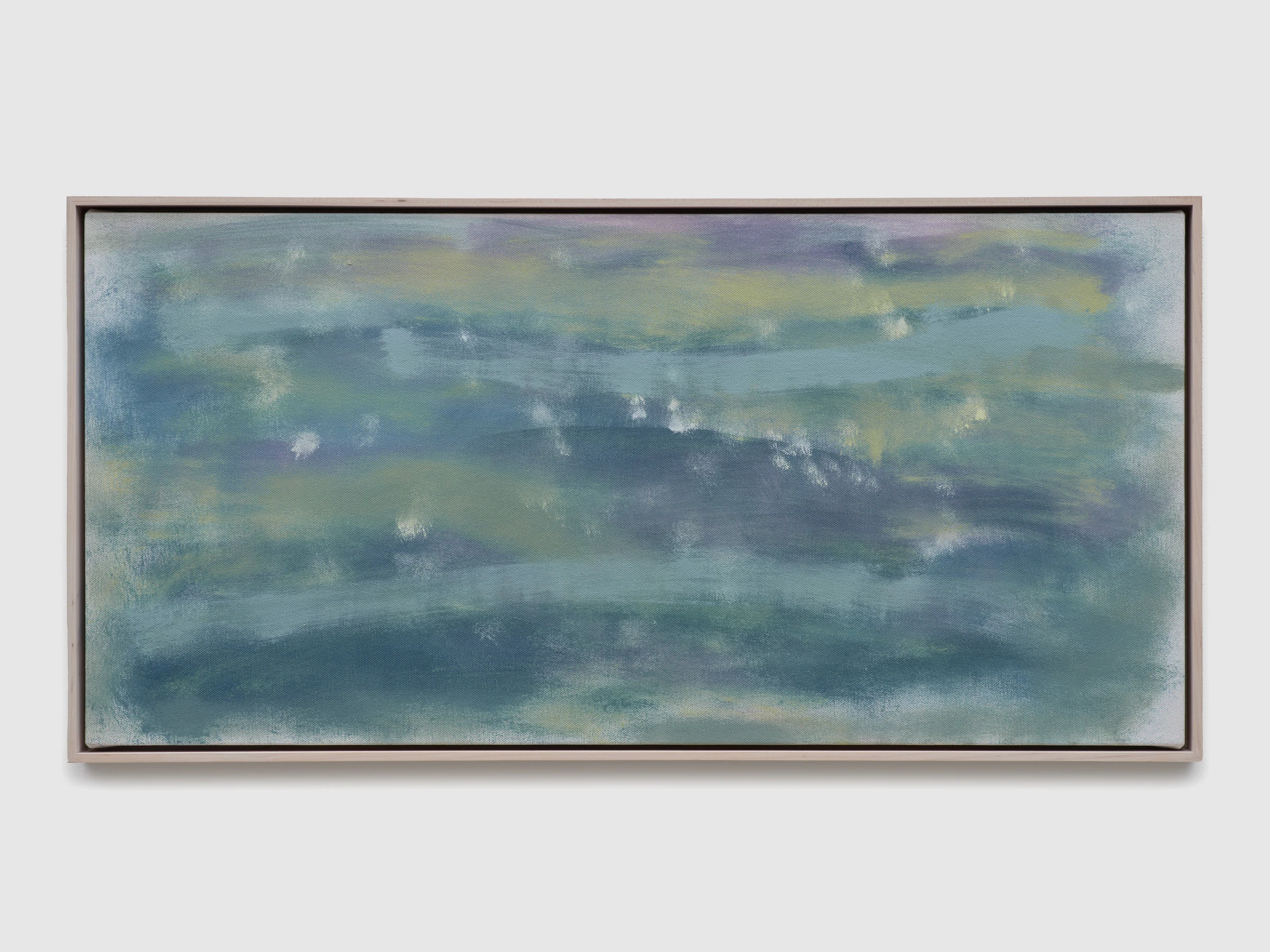 Trevor Shimizu, Sunset (Winter 2025), 2025, Oil on canvas, 14 x 29 in 36 x 74 cm (unframed) 15 x 30 in 38 x 76 cm (framed)