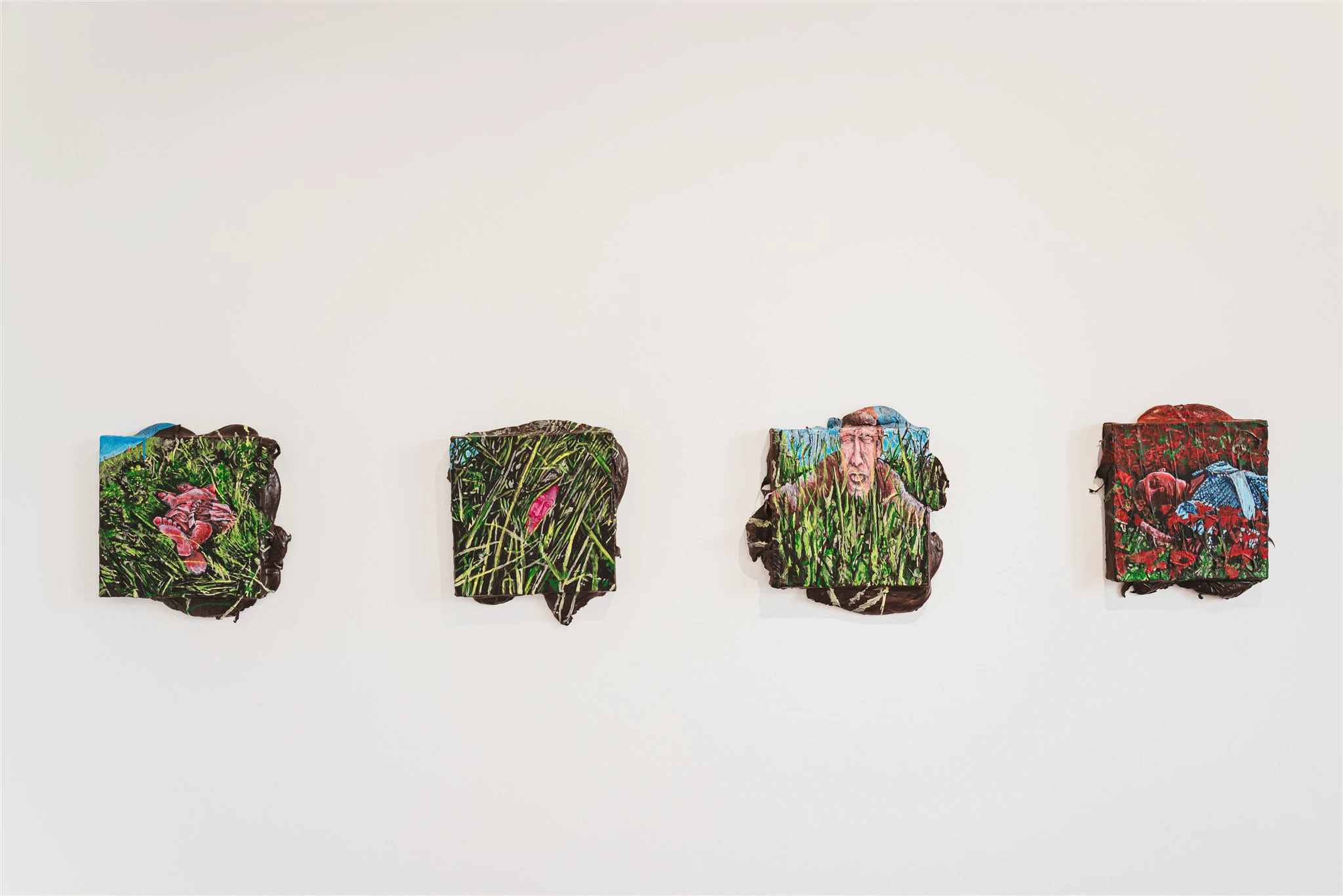 Adrian Schachter: Split Ends, installation view
