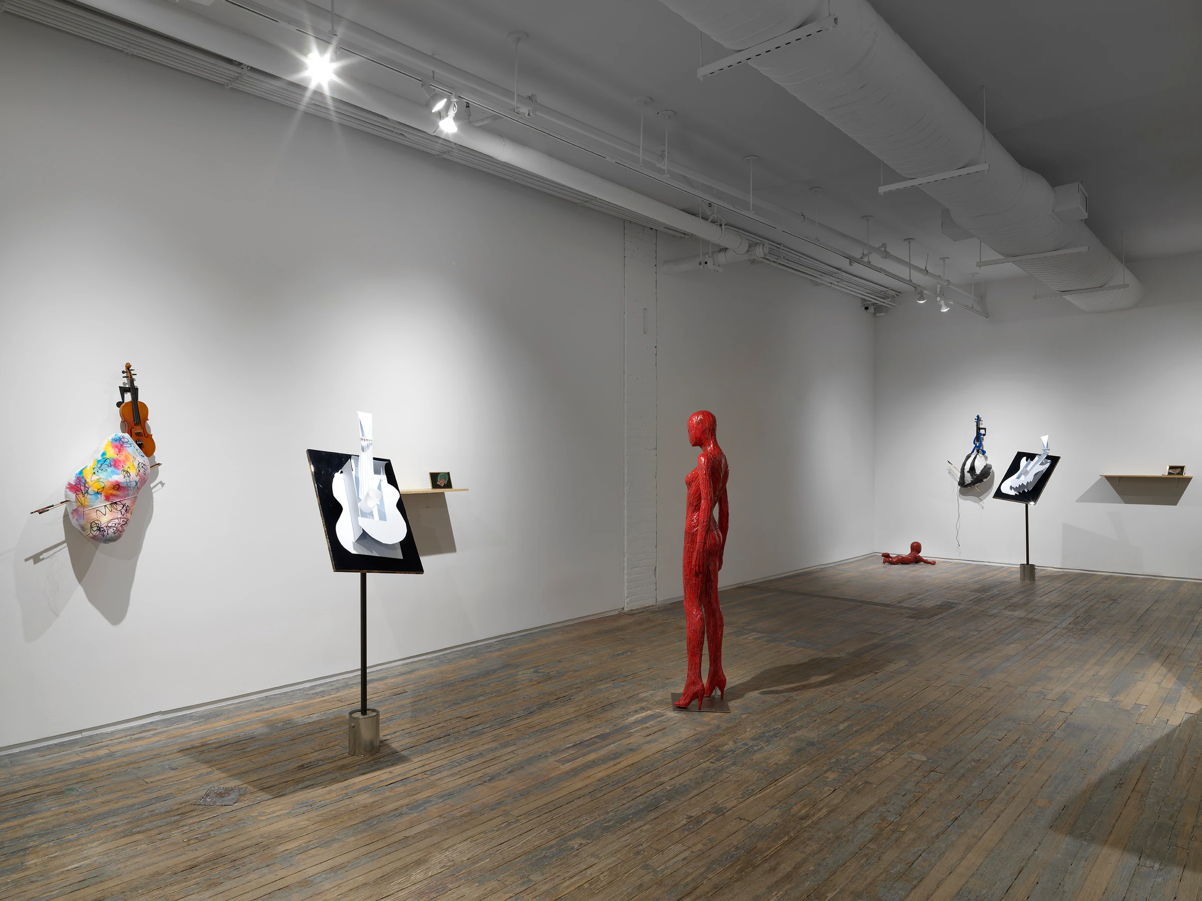 Louis Osmosis: Recording Artists, installation view