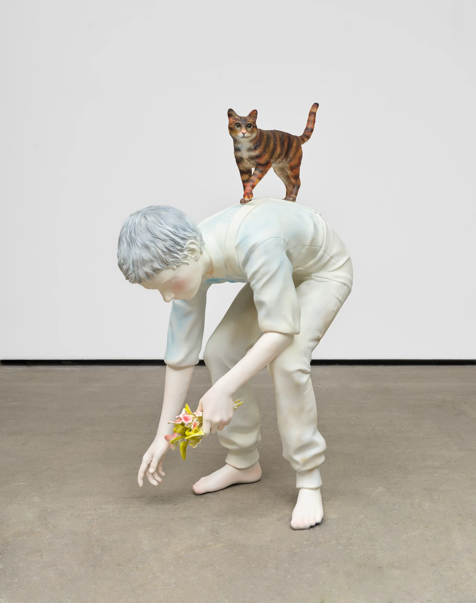 Yves Scherer, What if Yves made apple juice, 2021, Aluminium, polymer primer, acrylic paint, polymer varnish, 57 1/8 x 33 1/2 x 27 1/2 in, 145 x 85 x 70 cm