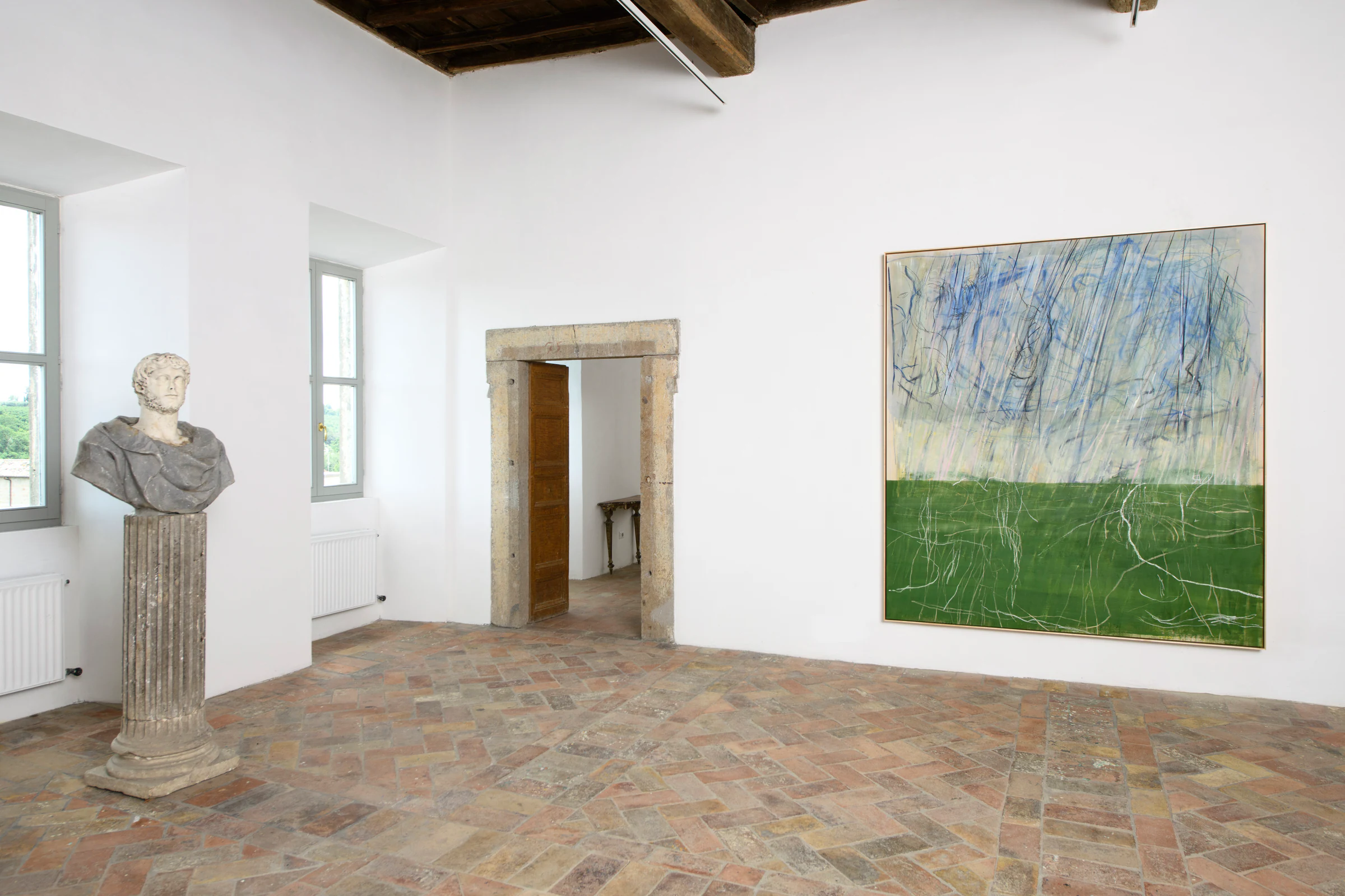 Rita Ackermann: Manna Rain, installation view