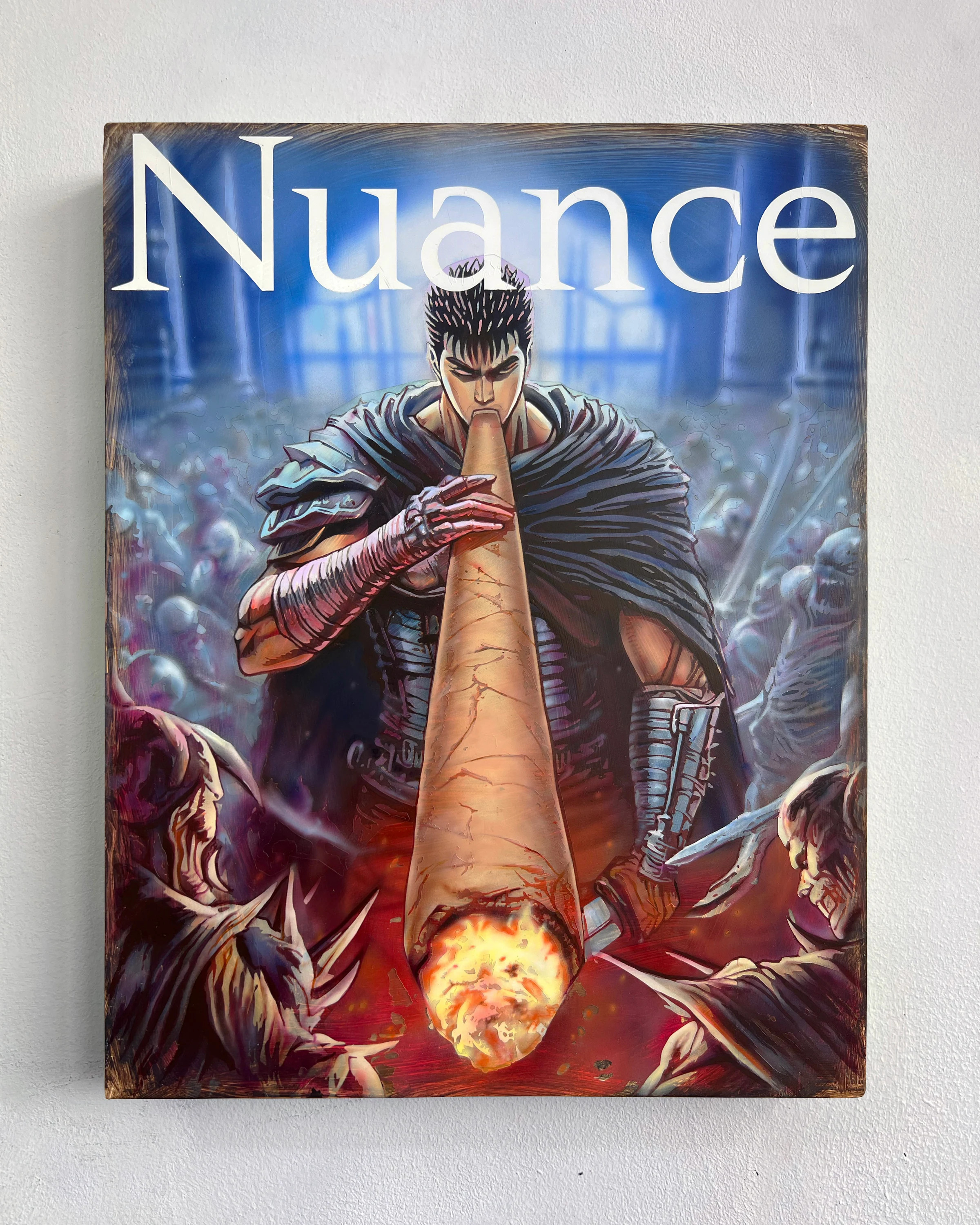 Craig Boagey, Nuance, 2024, Acrylic on canvas, 17 3/4 x 13 3/4 in 45 x 35 cm