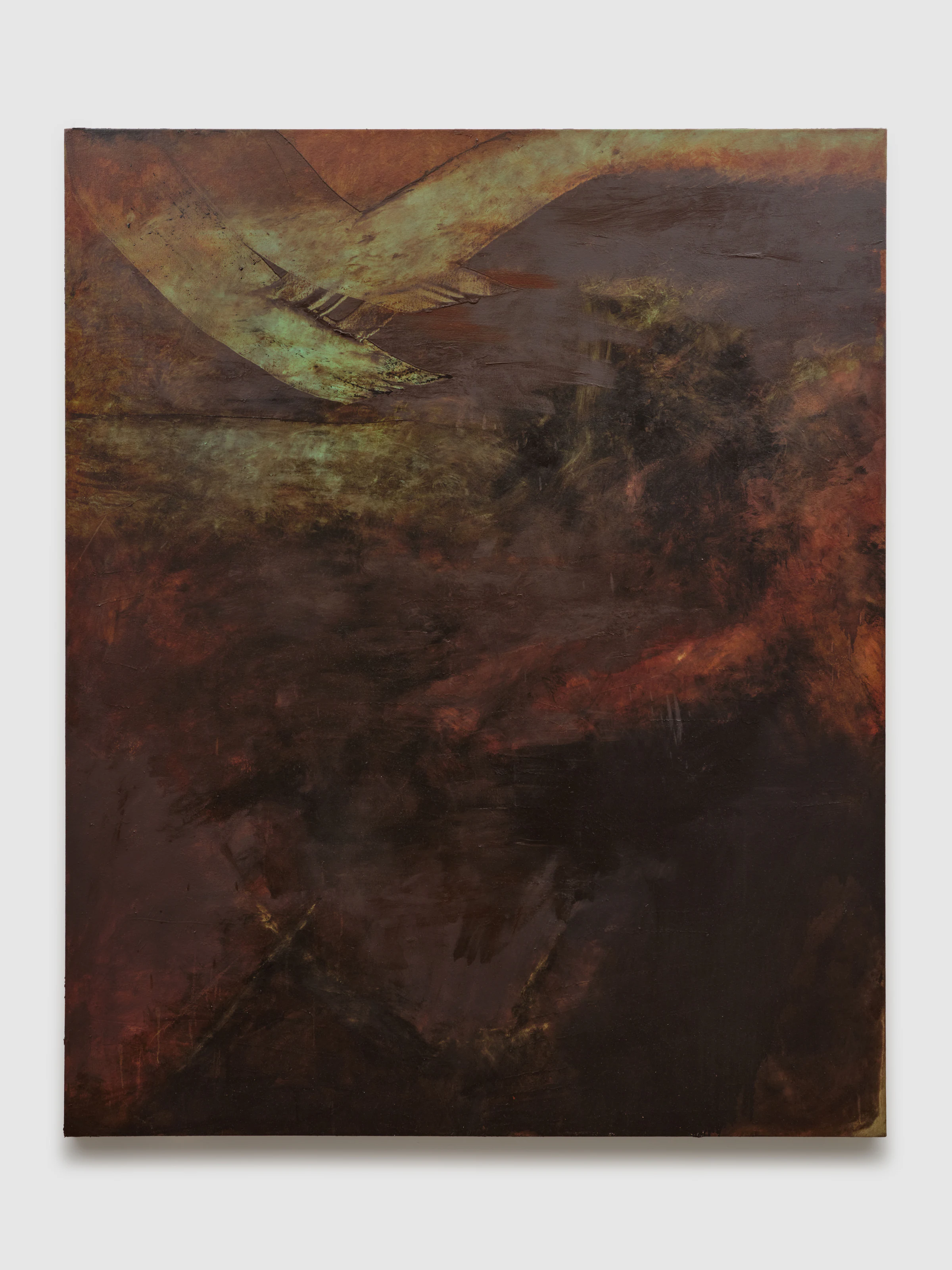 Nicholas Campbell, Untitled, 2024, Oil on canvas, 76 x 62 in 193 x 157 cm