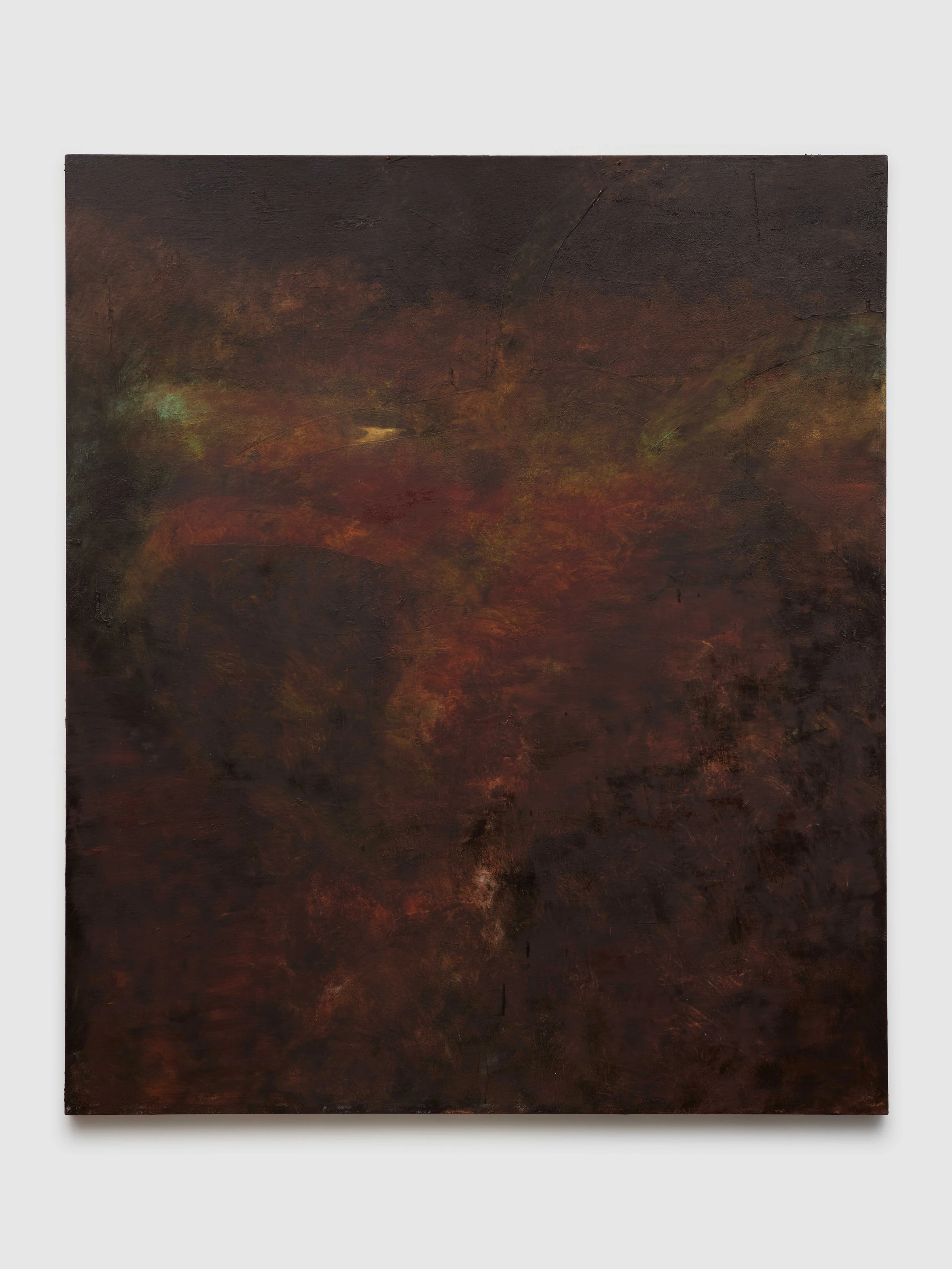 Nicholas Campbell, Leader, 2024, Oil on canvas, 84 x 72 in 213.36 x 182.88 cm