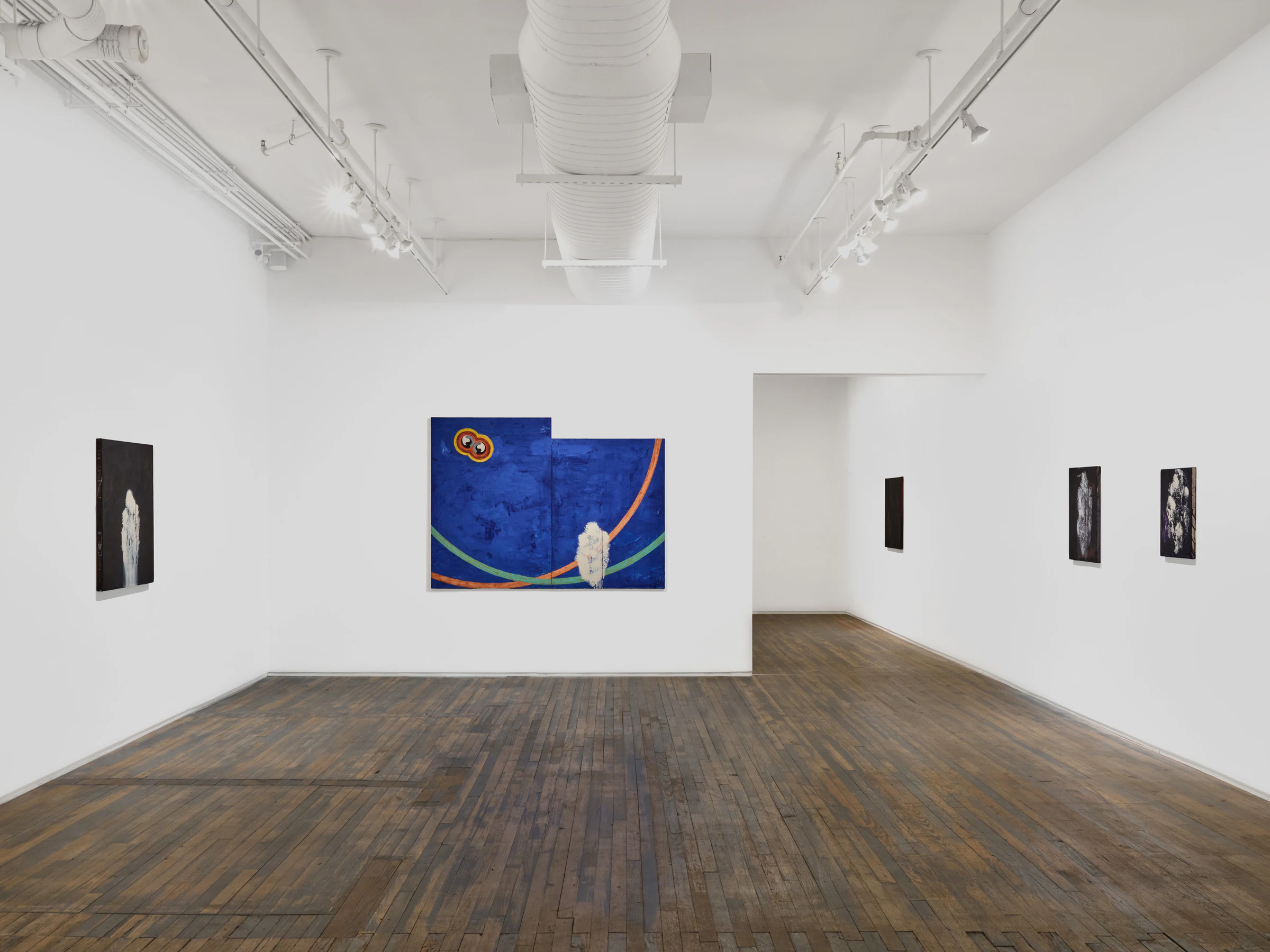 Bill Jensen: A Room of Wisdom, installation view