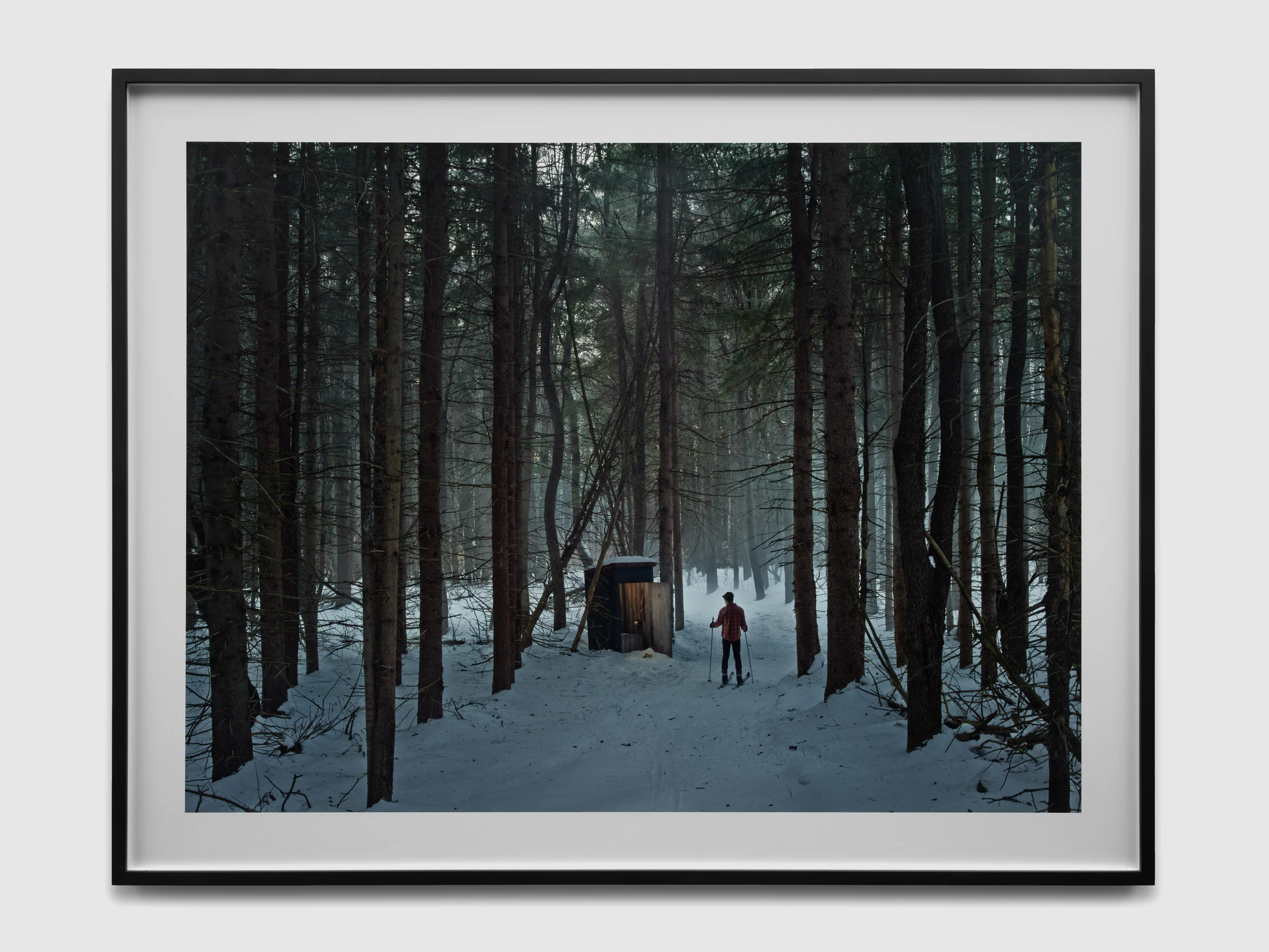 Gregory Crewdson, Cathedral of the Pines, 2014, Ed. PP2/2, Digital pigment print, 37 x 50 1/2 in 94 x 128 cm (unframed) 45 x 57 1/2 in 114 x 146 cm (framed)