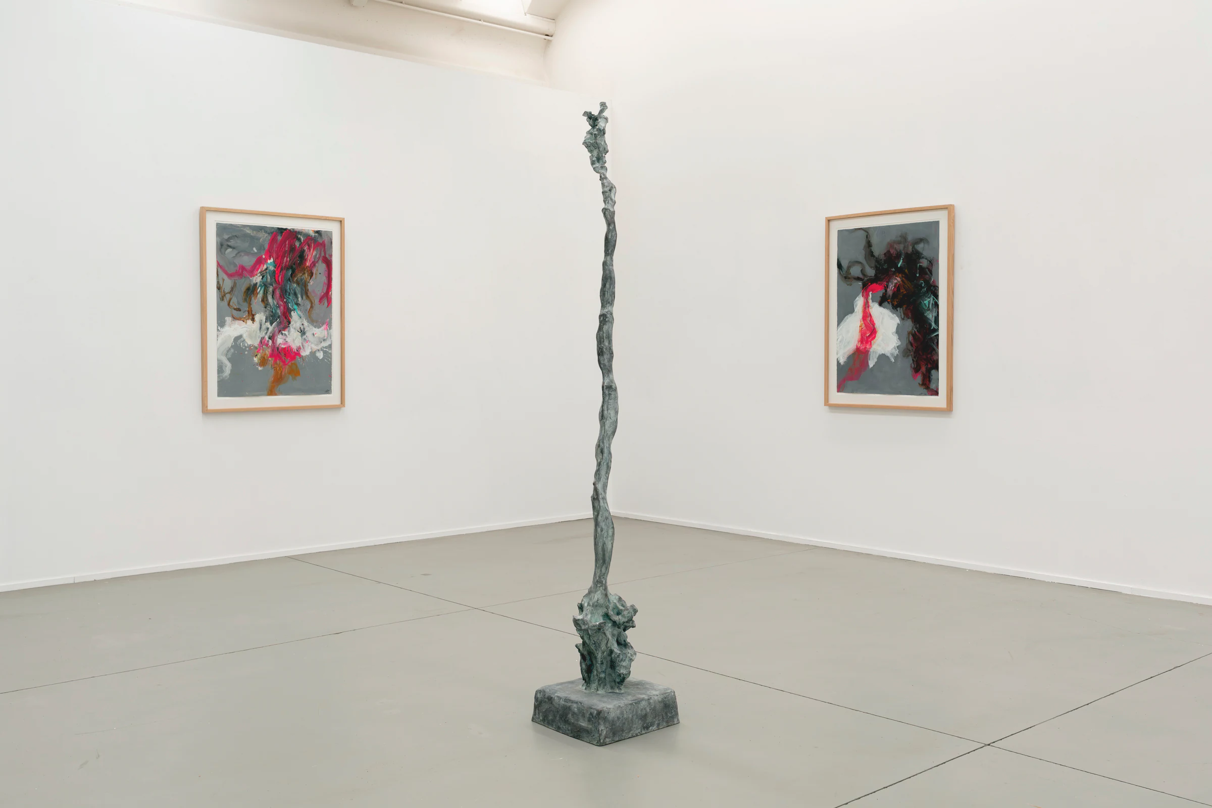 Alessandro Twombly: Gli eredi della solitudine, installation view