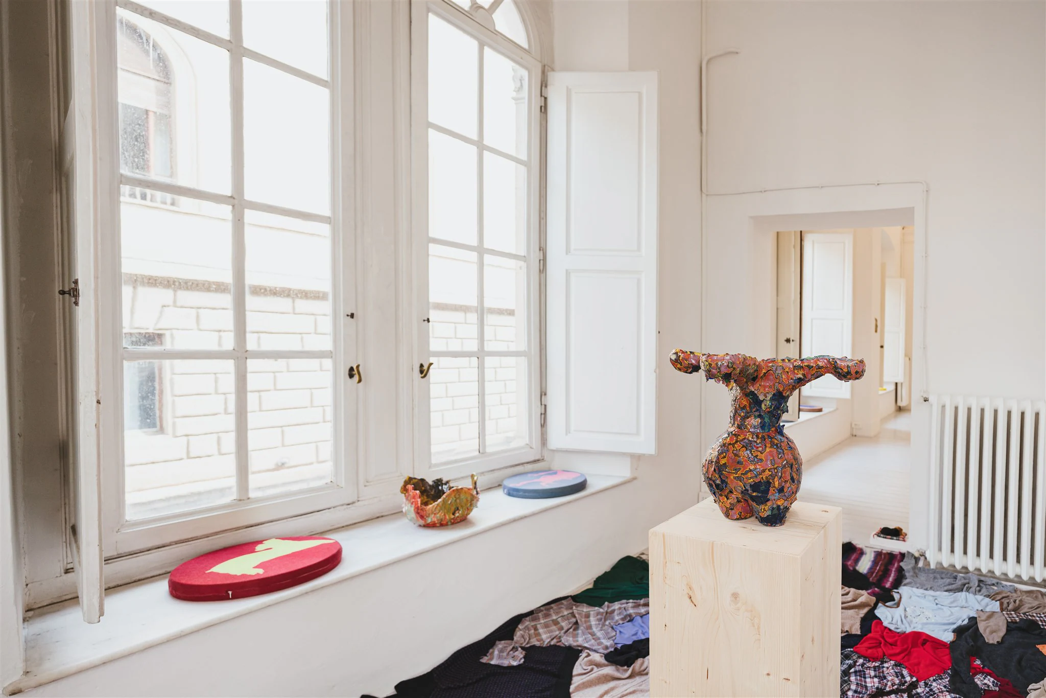 Adrian Schachter: Split Ends, installation view