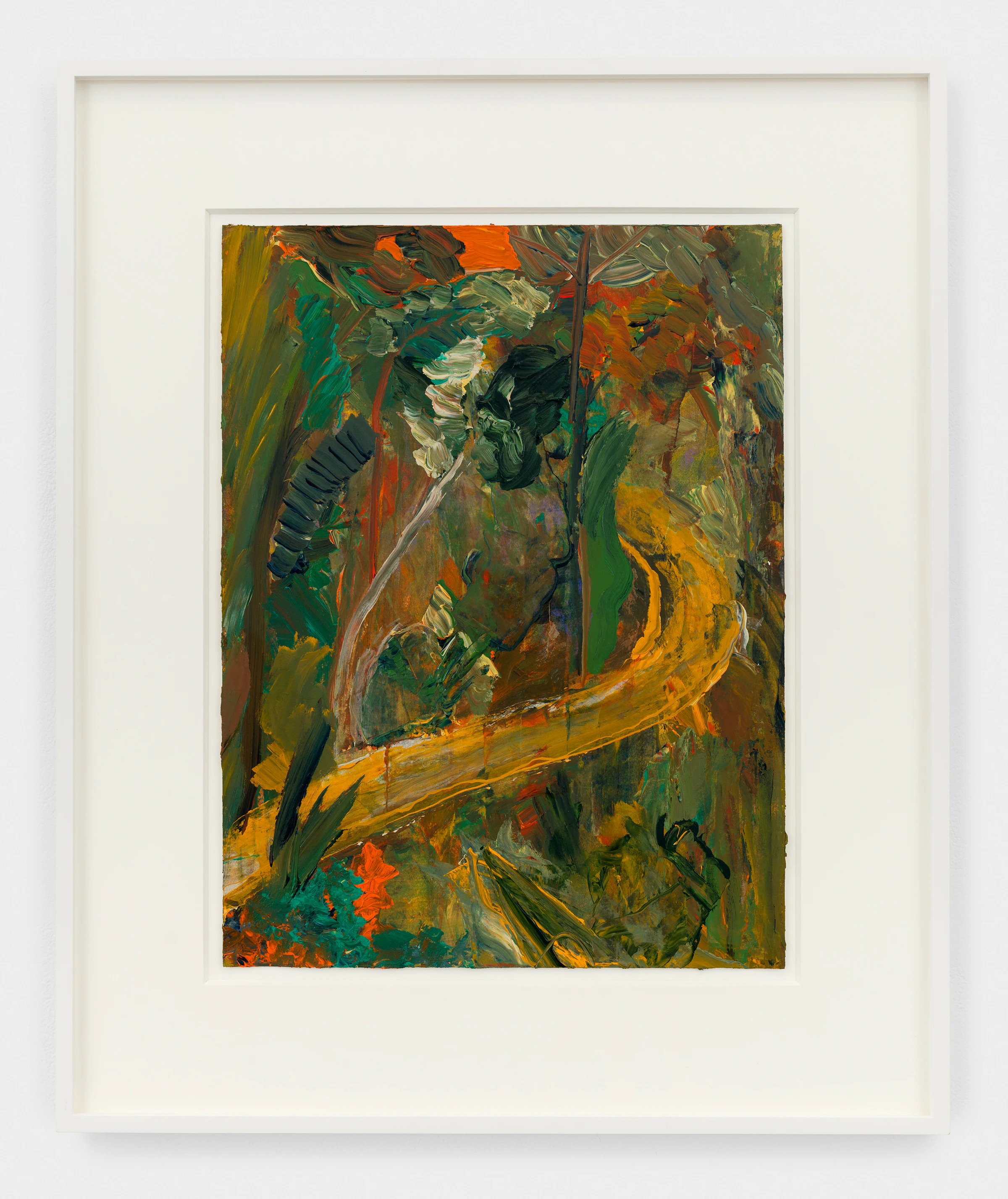 Matthew Wong, Something Wild, 2019, Acrylic on paper, 16 x 12 in 58 x 44 cm (unframed) 23 x 19 in 58 x 48 cm (framed)