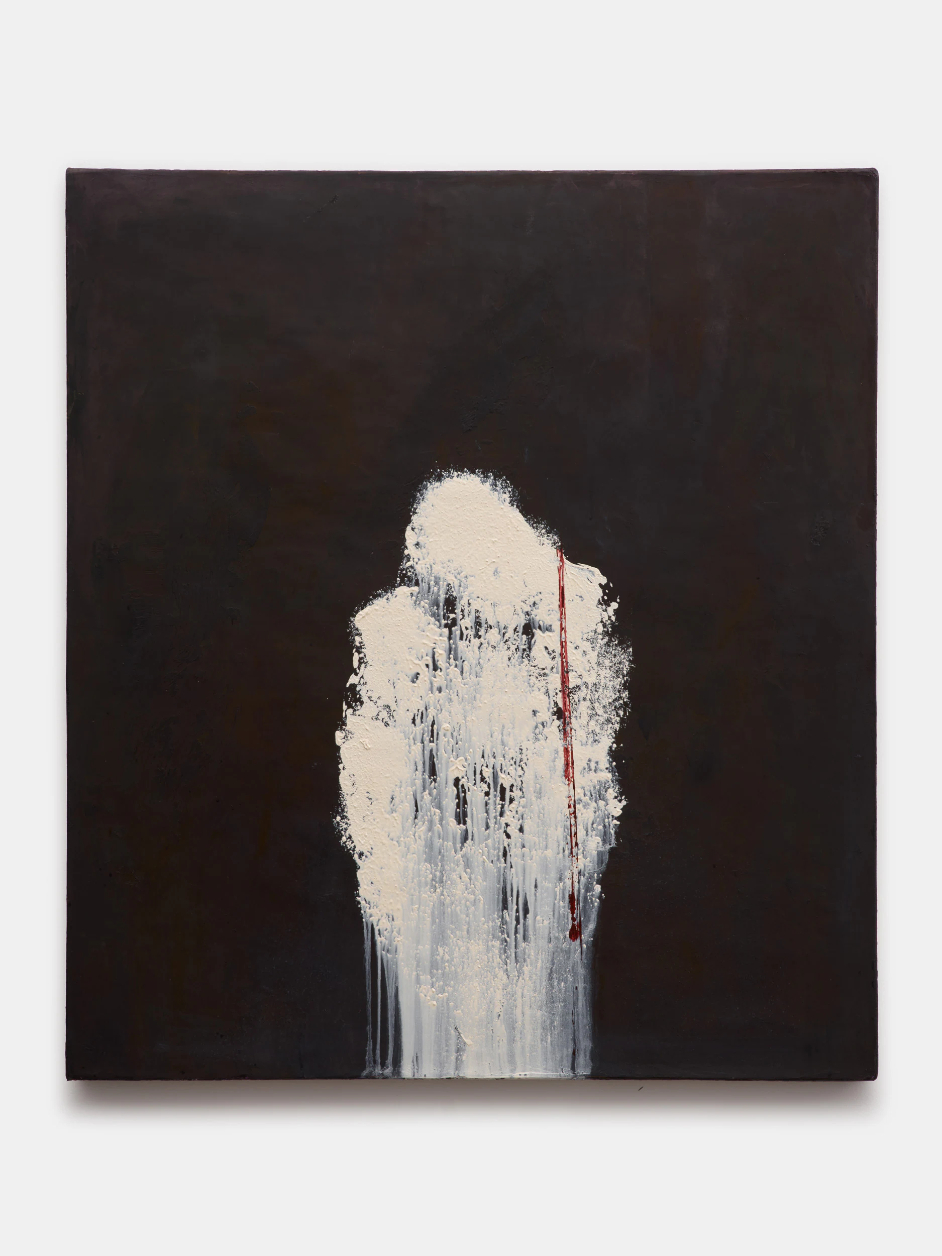 Bill Jensen, Buddha's Wind I, 2020-21, Oil on linen, 36 x 32 in 91 x 81 cm