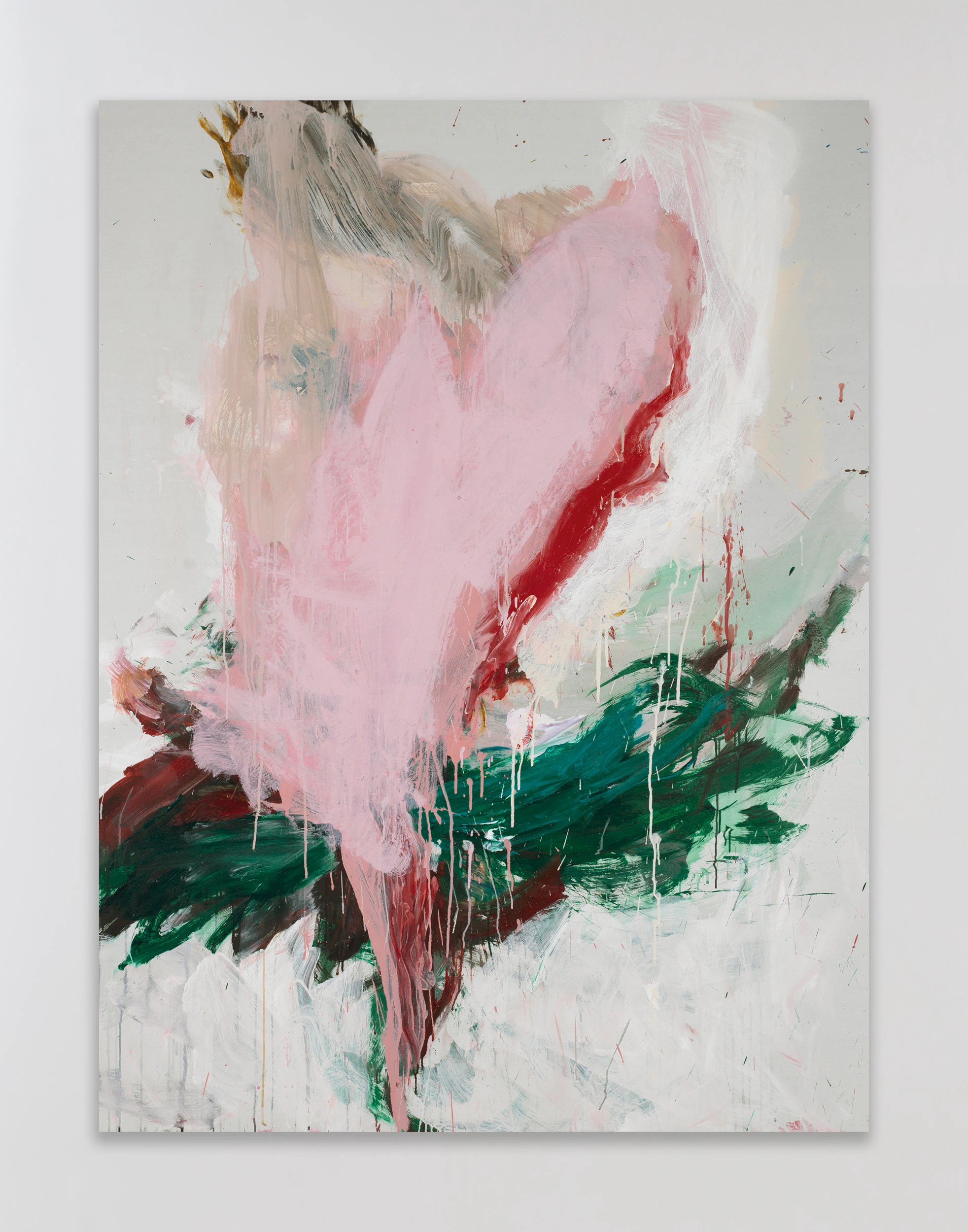 Alessandro Twombly, A Delicate Journey, 2024, Acrylic on linen, 78 3/4 x 59 in 200 x 150 cm