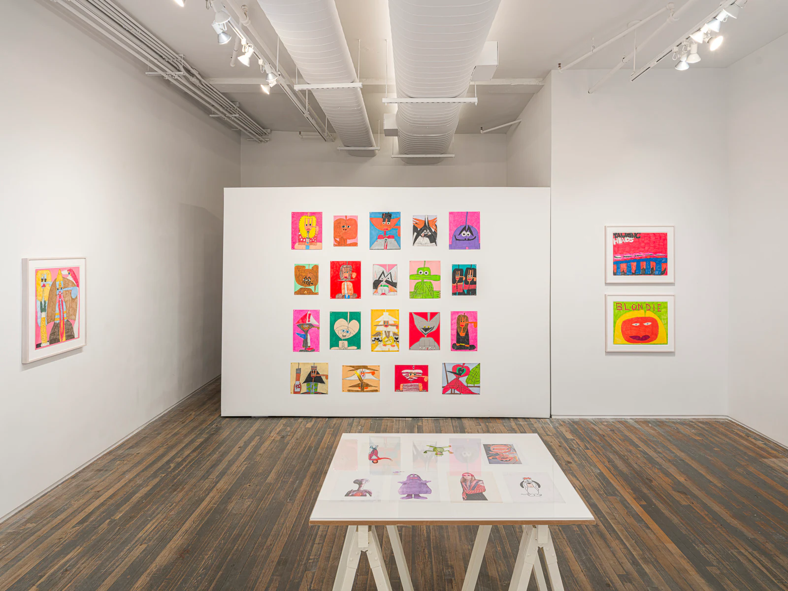 Anthony Coleman: Character Study, installation view