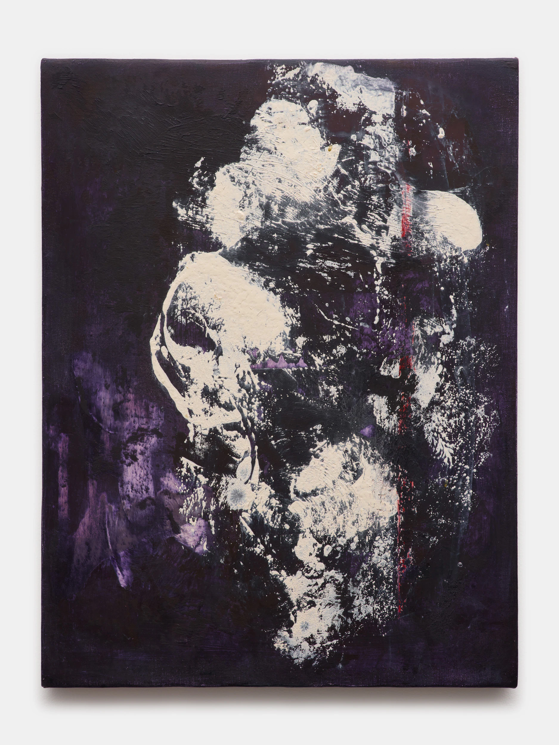 Bill Jensen, Buddha's Wind II, 2020-21, Oil on linen, 21 1/2 x 15 1/2 in 55 x 39 cm