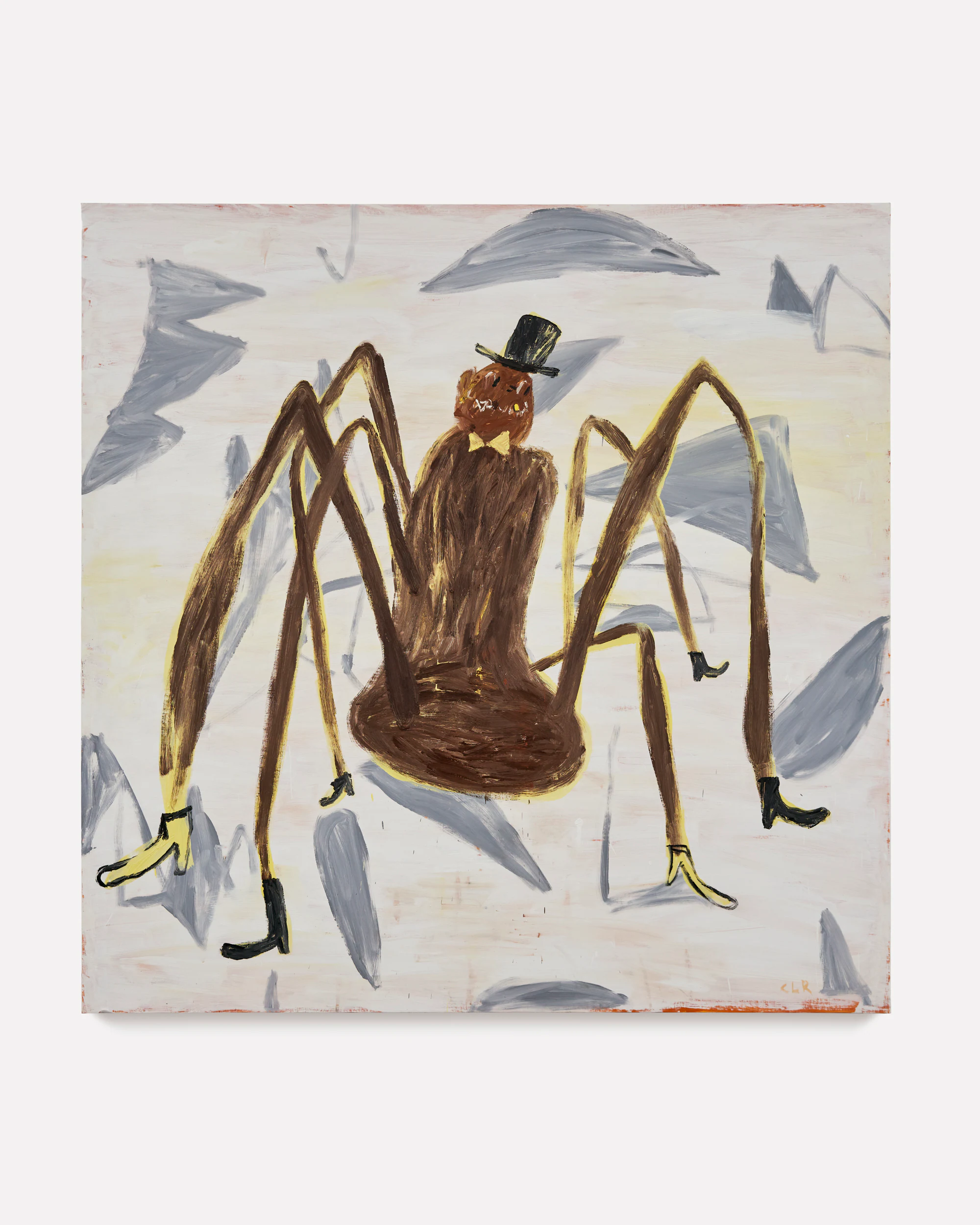 Cristina Lama, Araña de saco, 2023, Oil on linen, 78 3/4 x 78 3/4 in, 200 x 200 cm