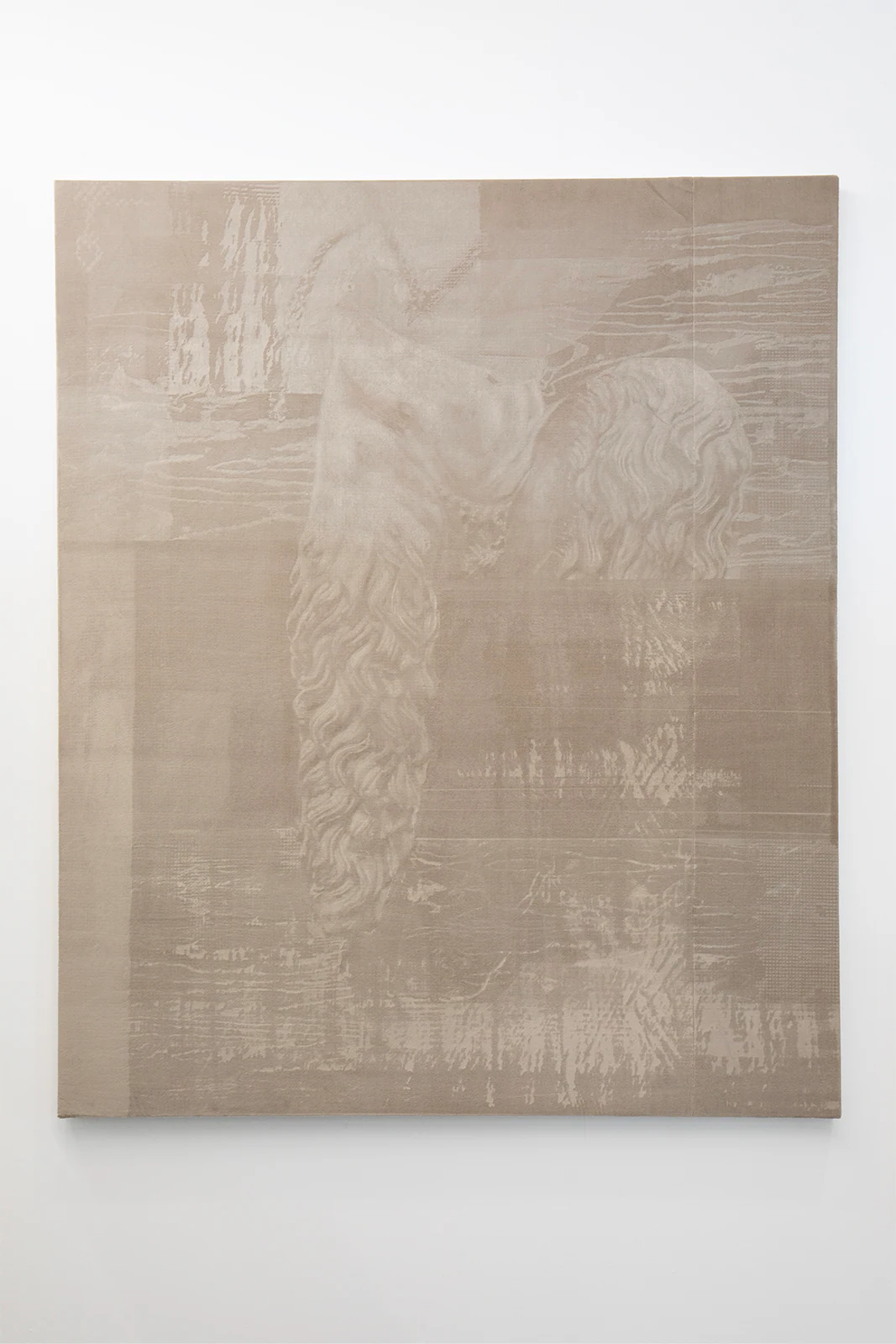 Leonardo Meoni, Untitled, 2025, Mixed on media on canvas, 71 x 59 in 180 x 150 cm