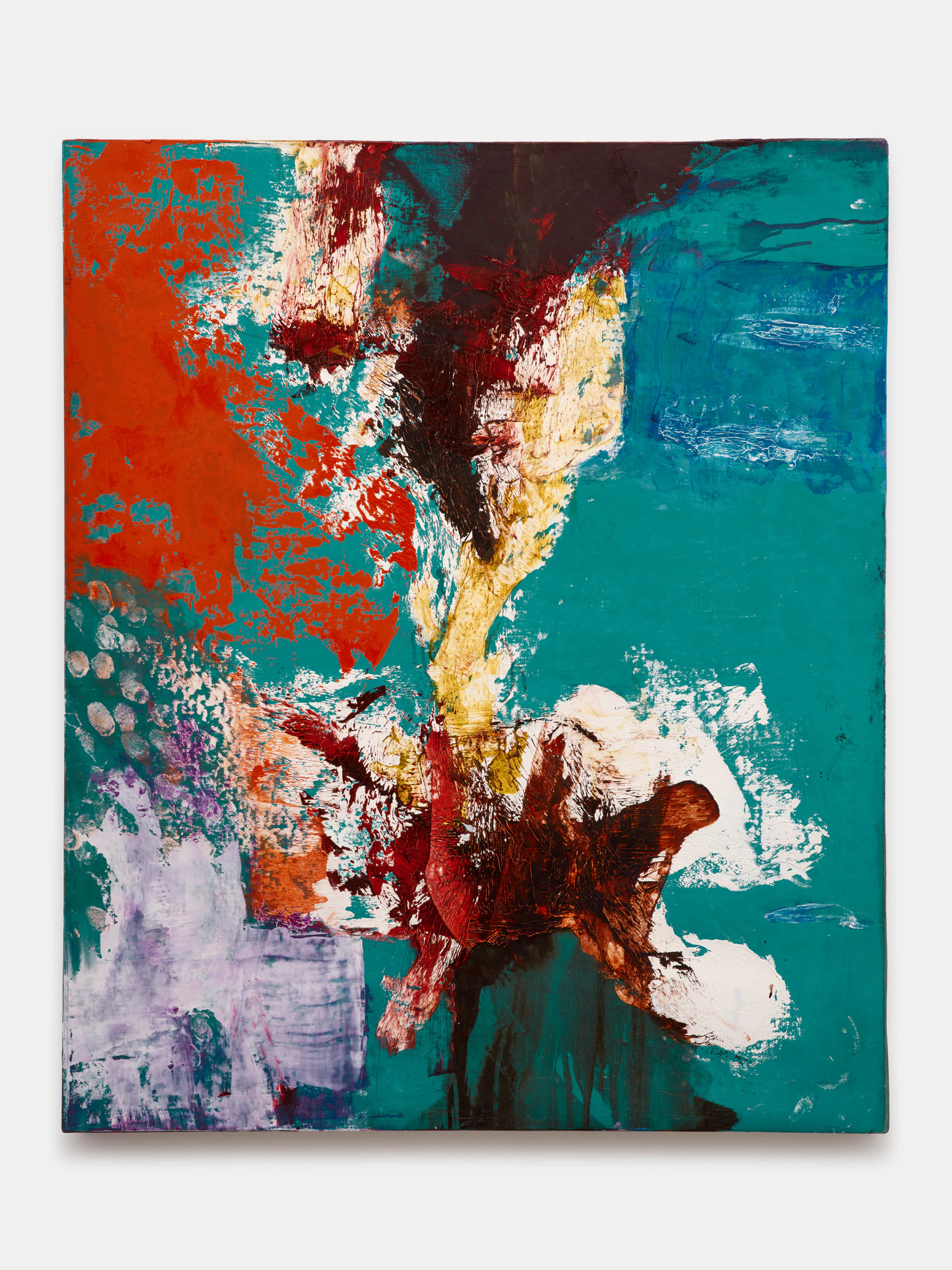 Bill Jensen, Bitter Chant, 2025, Oil on linen, 36 x 30 in, 91 x 76 cm