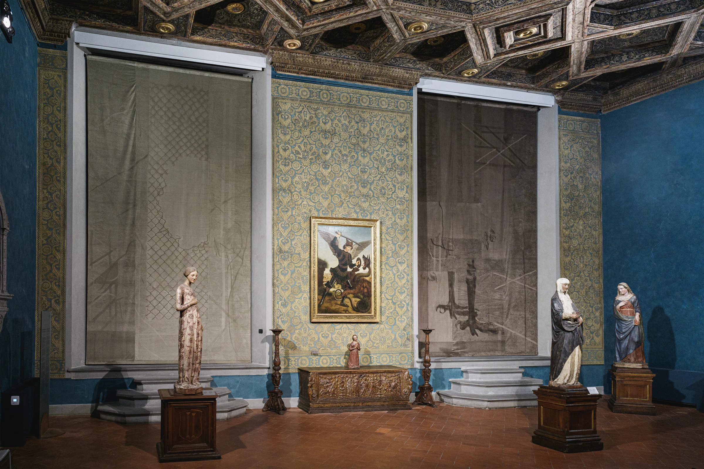 Leonardo Meoni: Gli altri colori purtroppo, sono tutti caduti, installation view