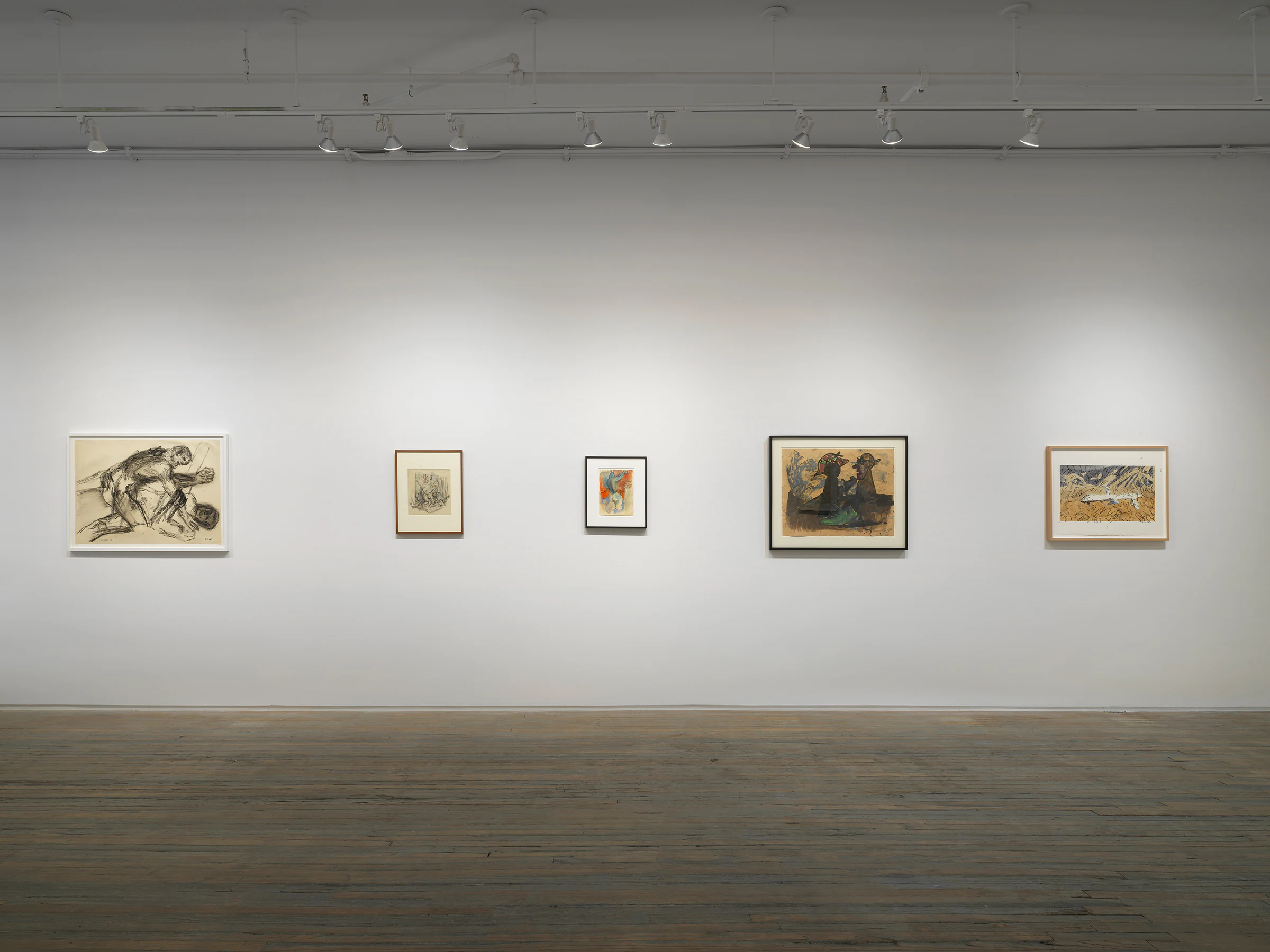 Works on Paper: 100 Years, installation view