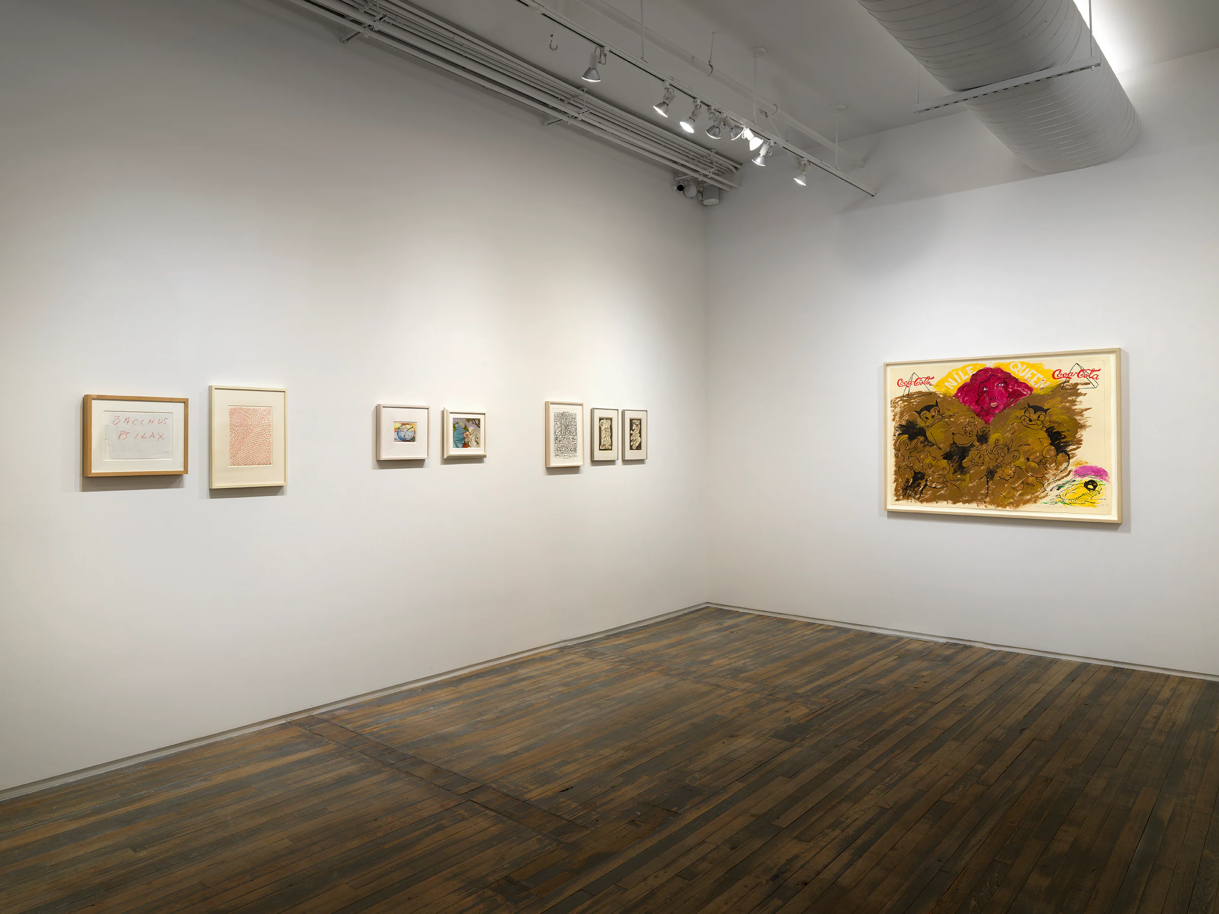 Works on Paper: 100 Years, installation view