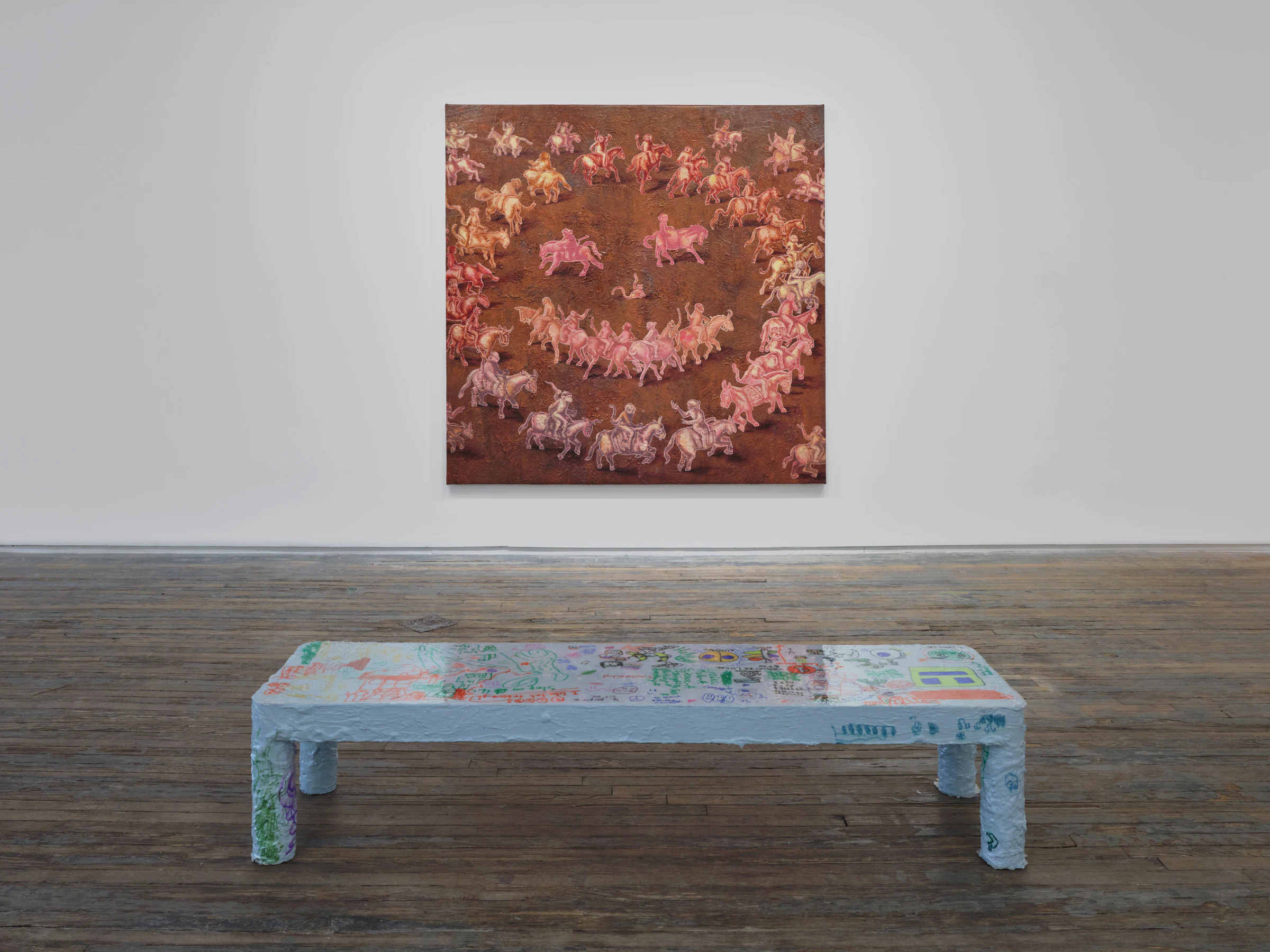 Adrian Schachter: Apples & Oranges, installation view
