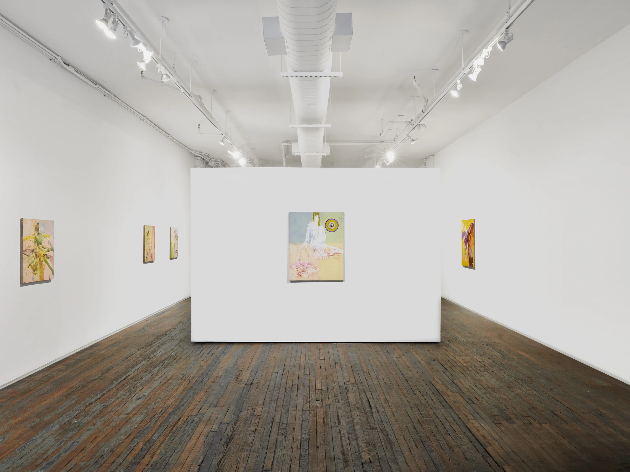 Bill Jensen: A Room of Wisdom, installation view