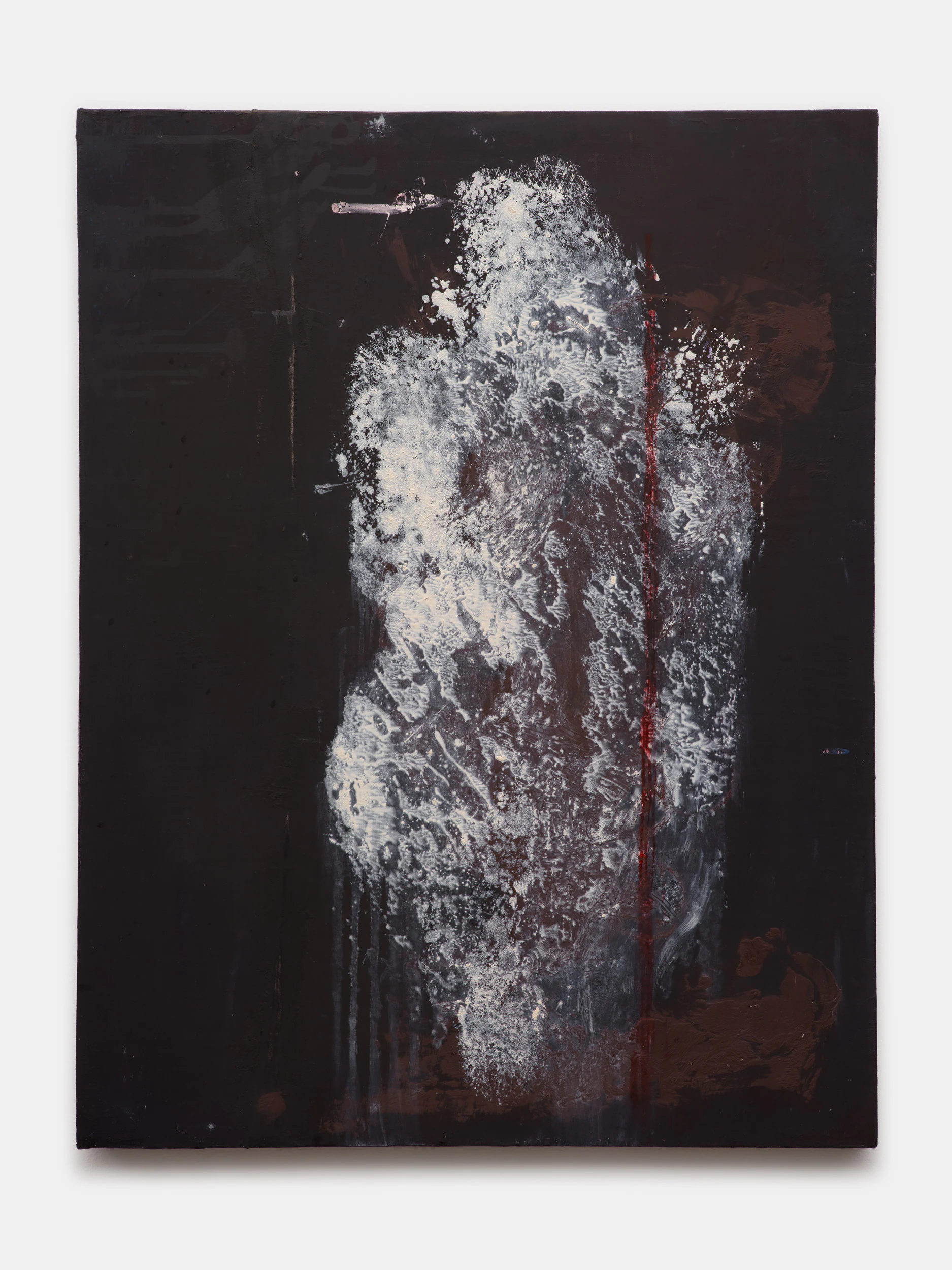 Bill Jensen, Buddha's Wind III, 2016, Oil on linen, 26 x 20 in 66 x 50.8 cm