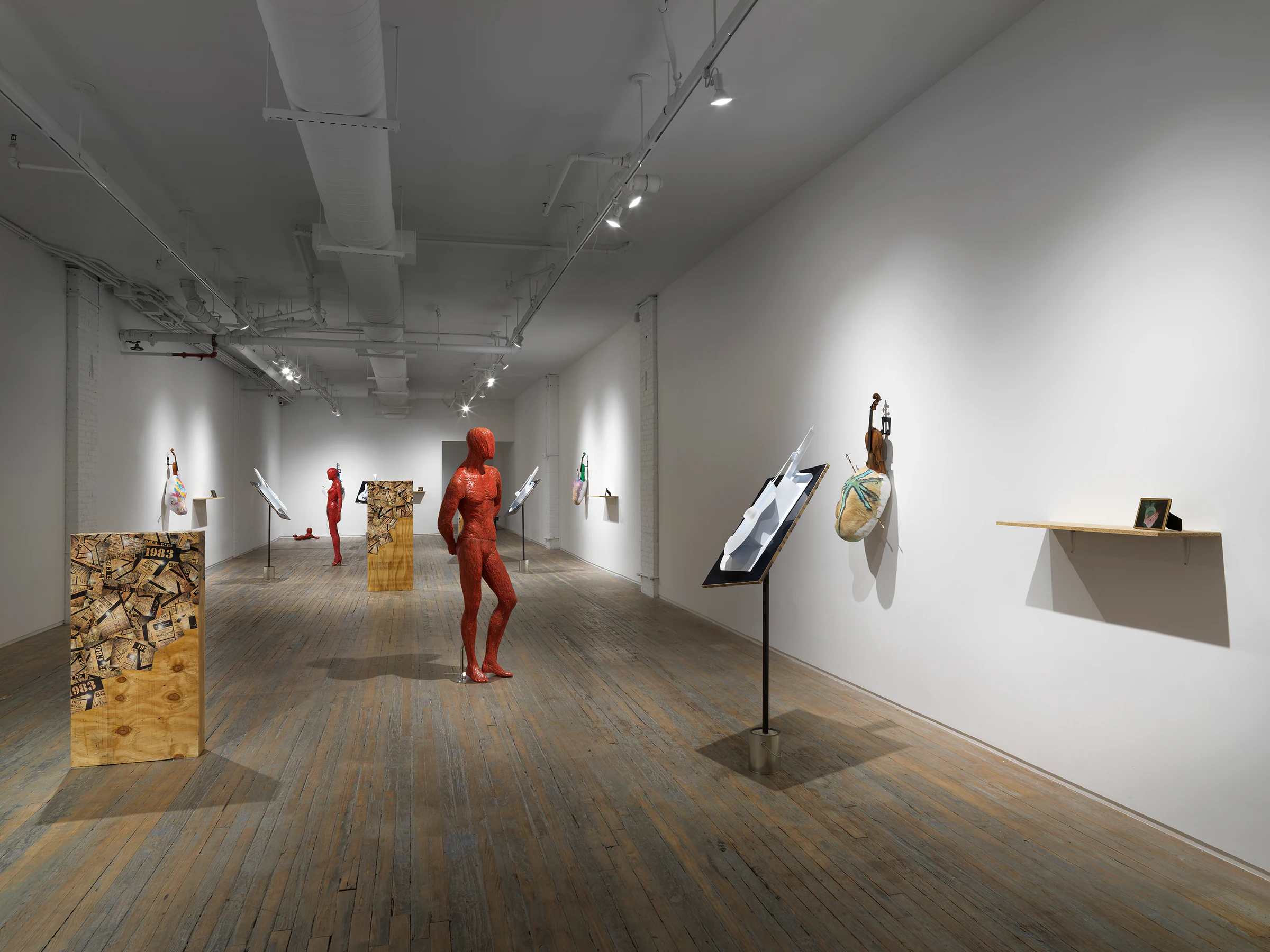 Louis Osmosis: Recording Artists, installation view