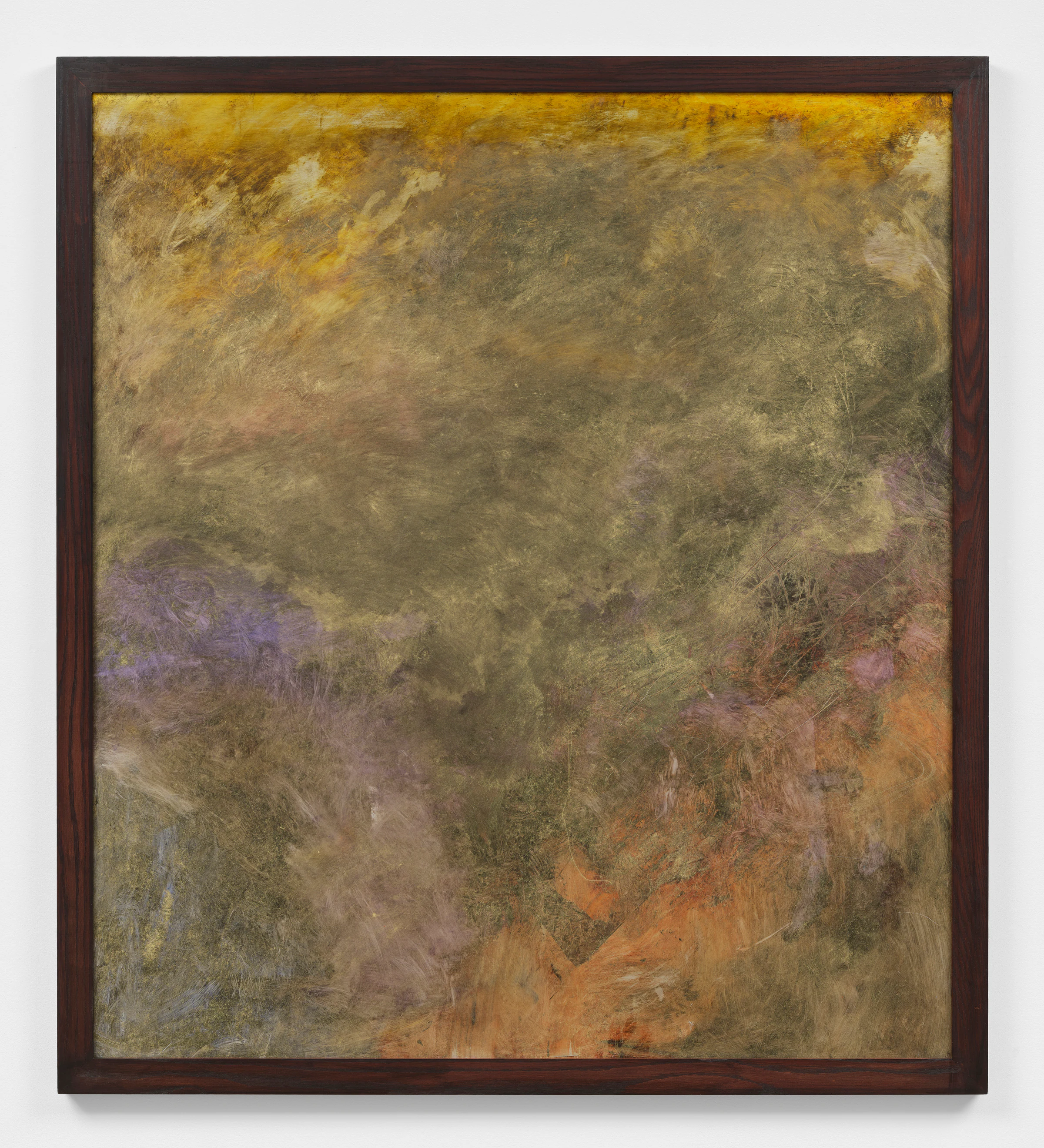 Nicholas Campbell, Bravery, 2026, Oil on aluminum mounted on wooden frame, 57 1/2 x 51 1/2 in 146 x 131 cm