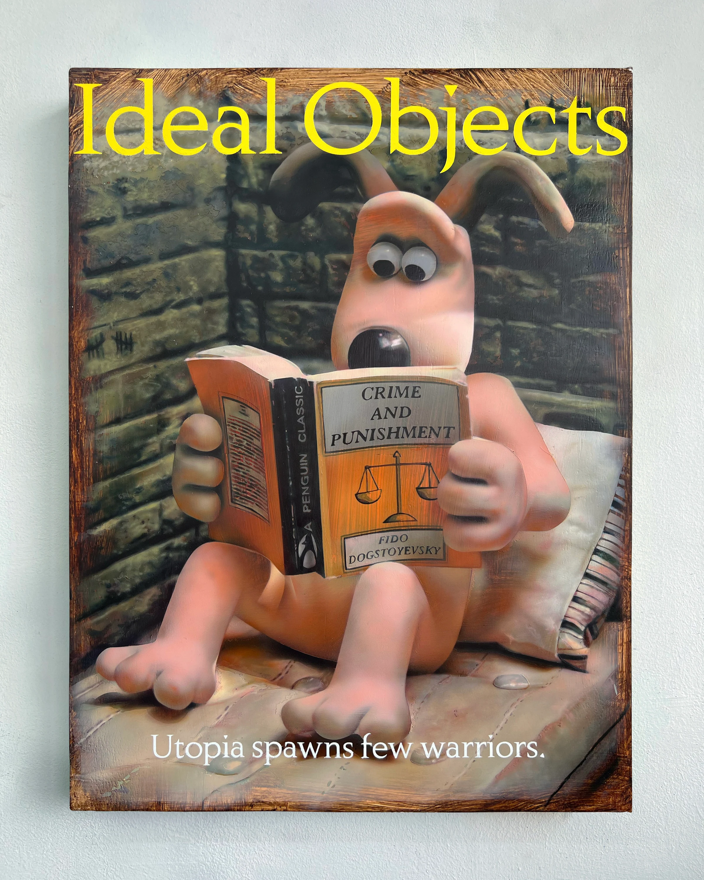 Craig Boagey, Ideal Objects, 2024, Acrylic on canvas, 23 1/2 x 17 3/4 in 60 x 45 cm