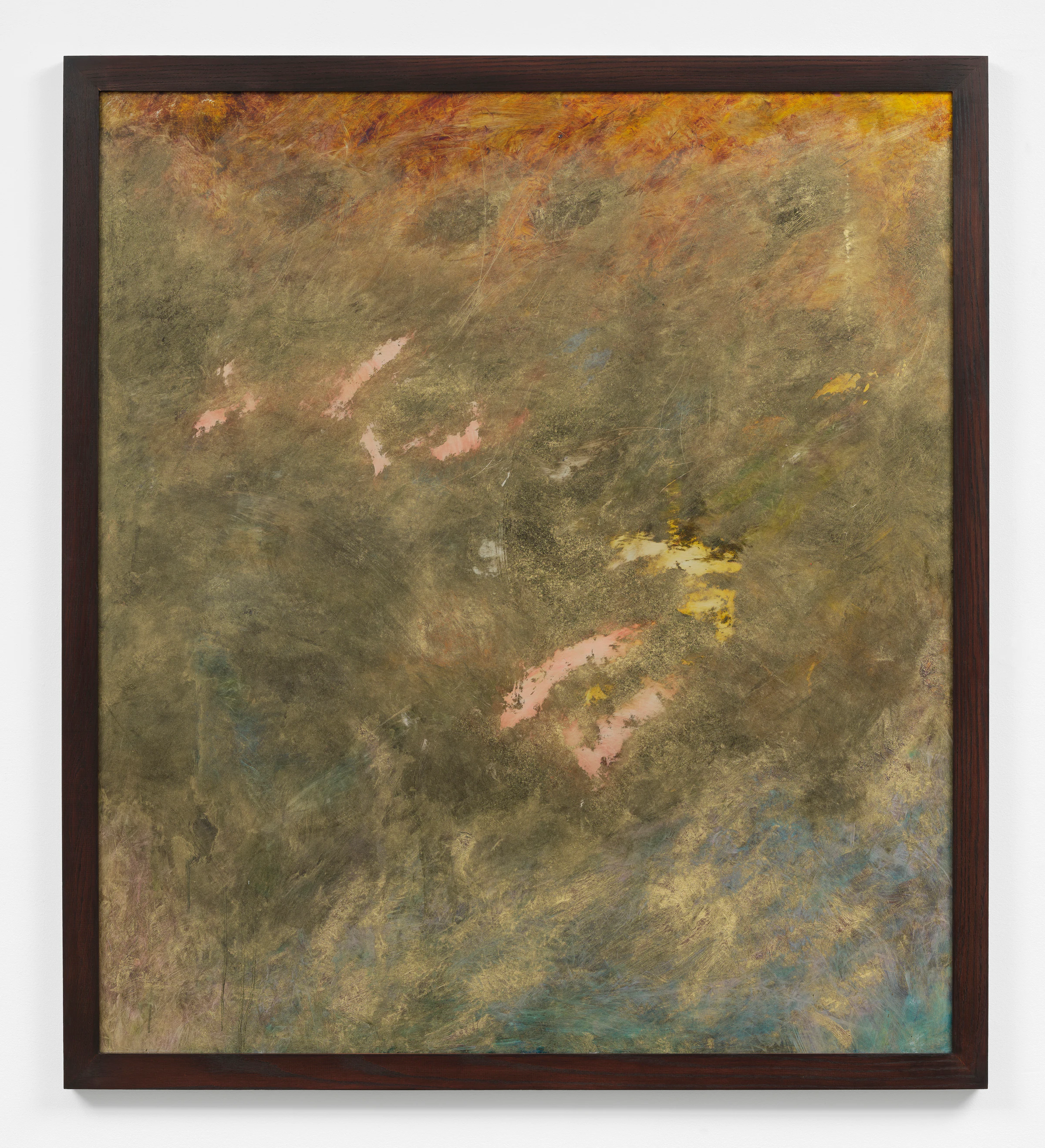 Nicholas Campbell, Justice, 2026, Oil on aluminum mounted on wooden frame, 57 1/2 x 51 1/2 in 146 x 131 cm