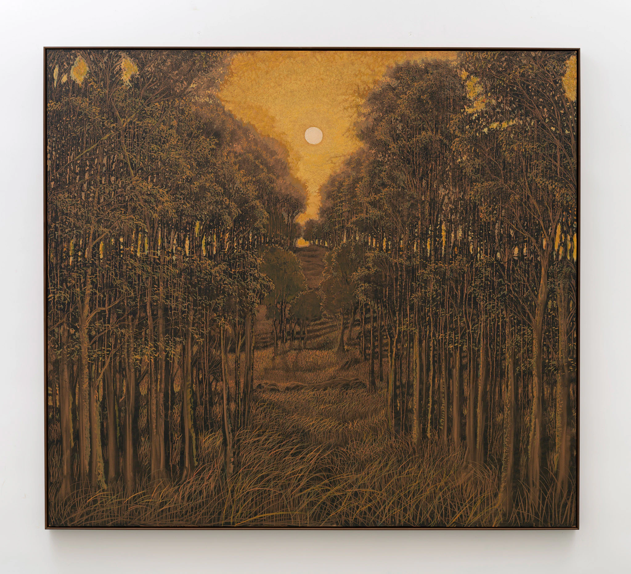 Francesco Cima, Sol invictus, 2026, Oil on canvas, 70 7/8 x 78 3/4 in 180 x 200 cm