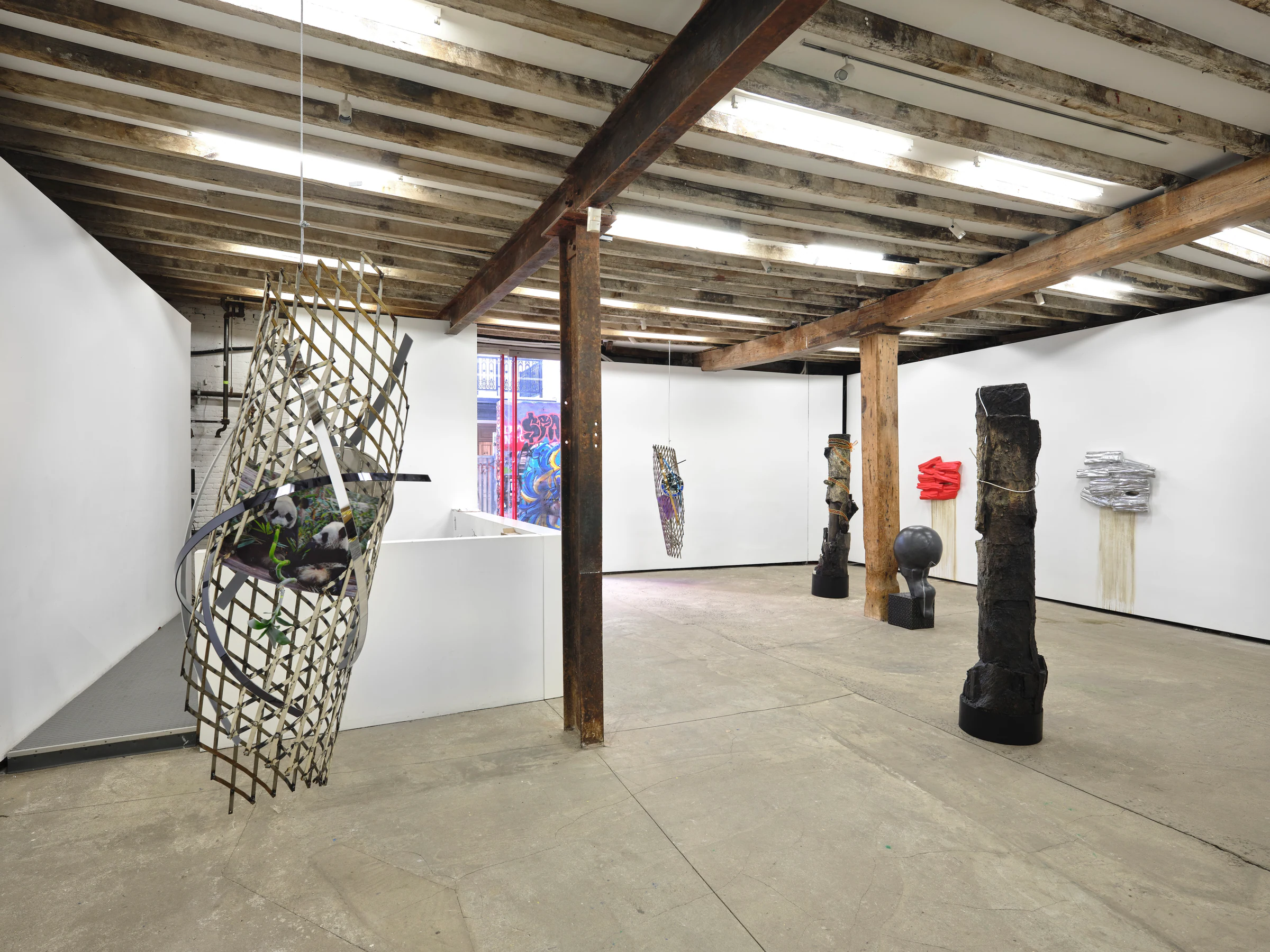 Brandon Ndife & Louis Osmosis: On the Swing of Norms, installation view