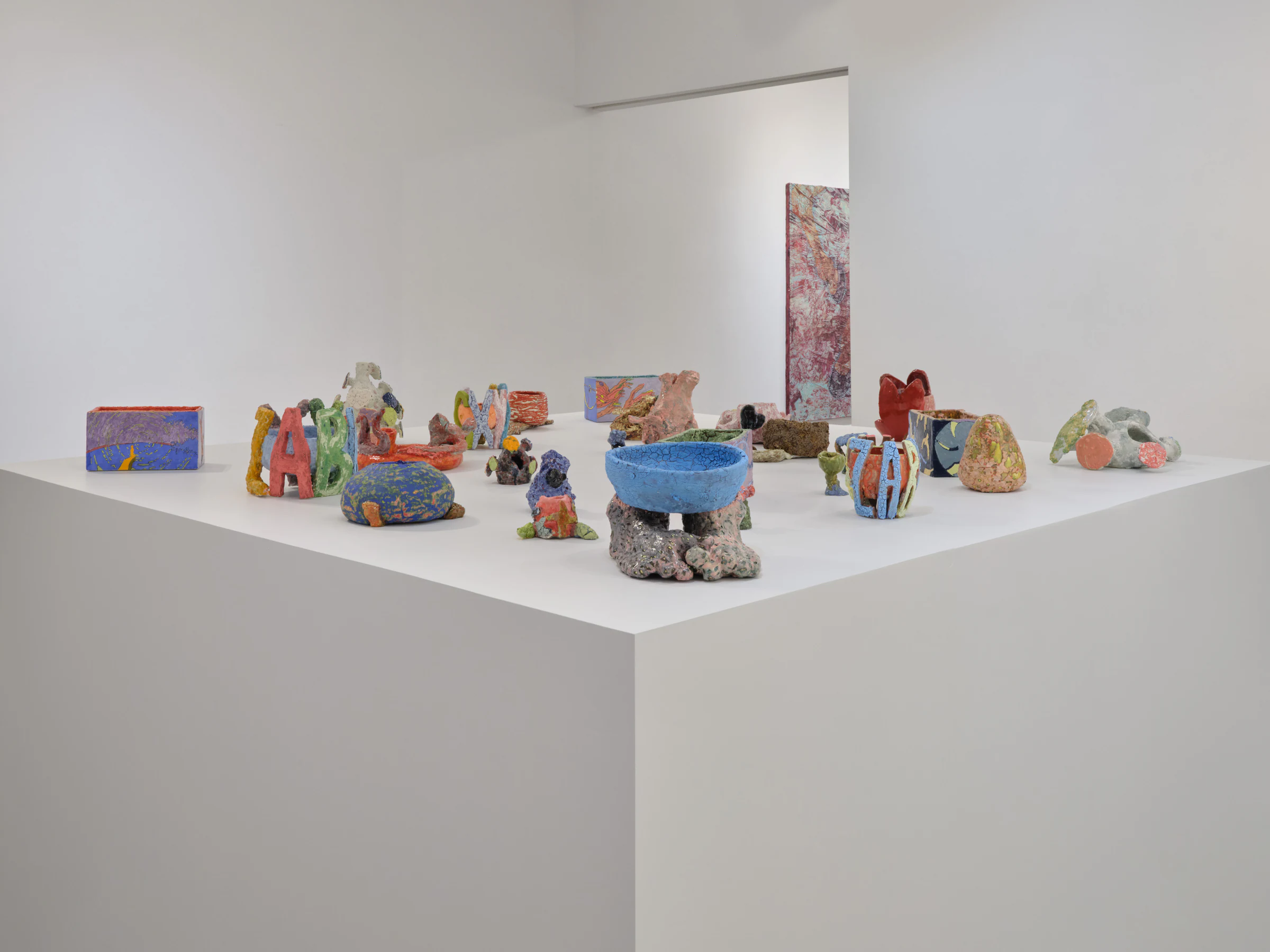 Adrian Schachter: Apples & Oranges, installation view
