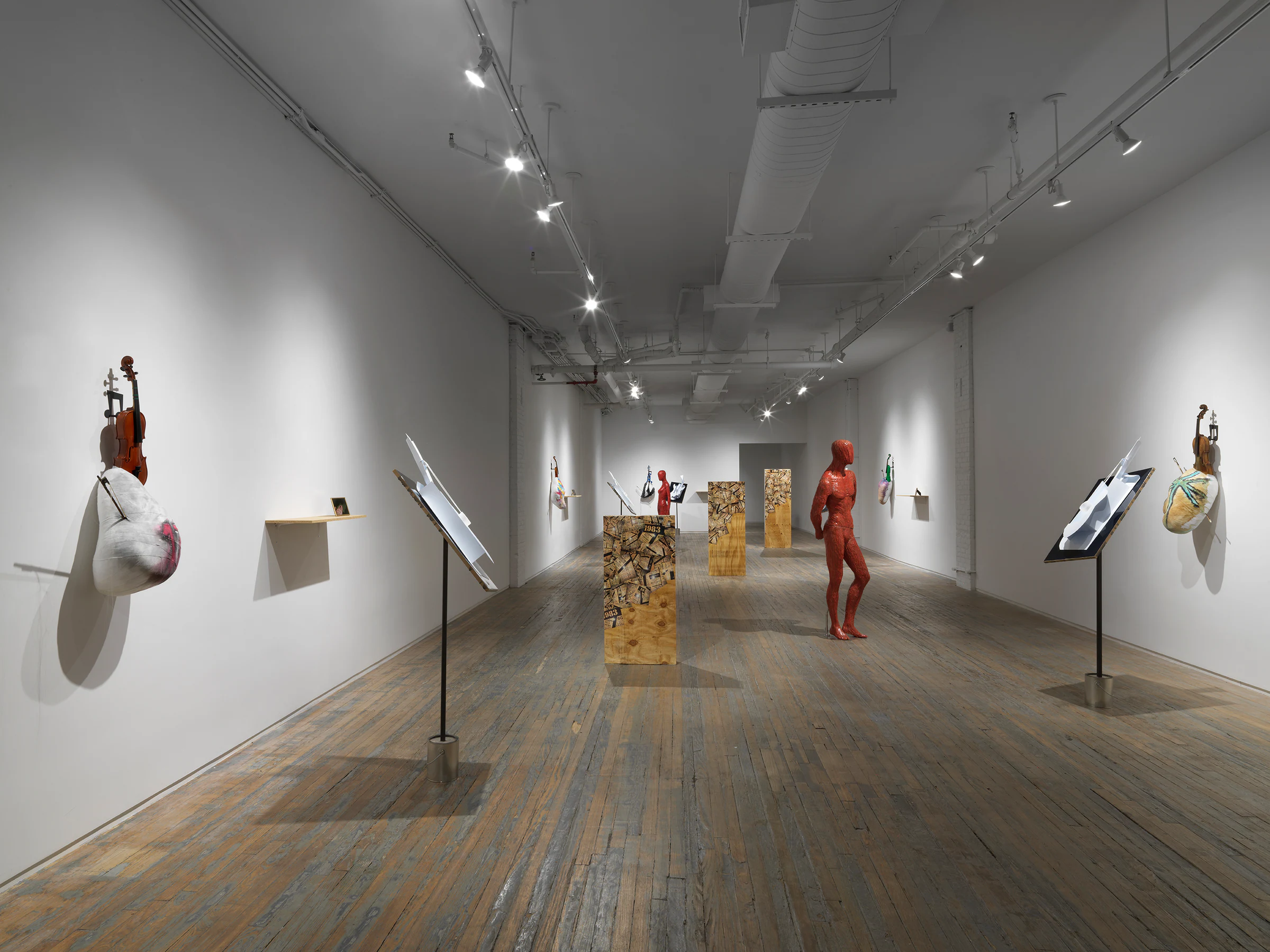 Louis Osmosis: Recording Artists, installation view