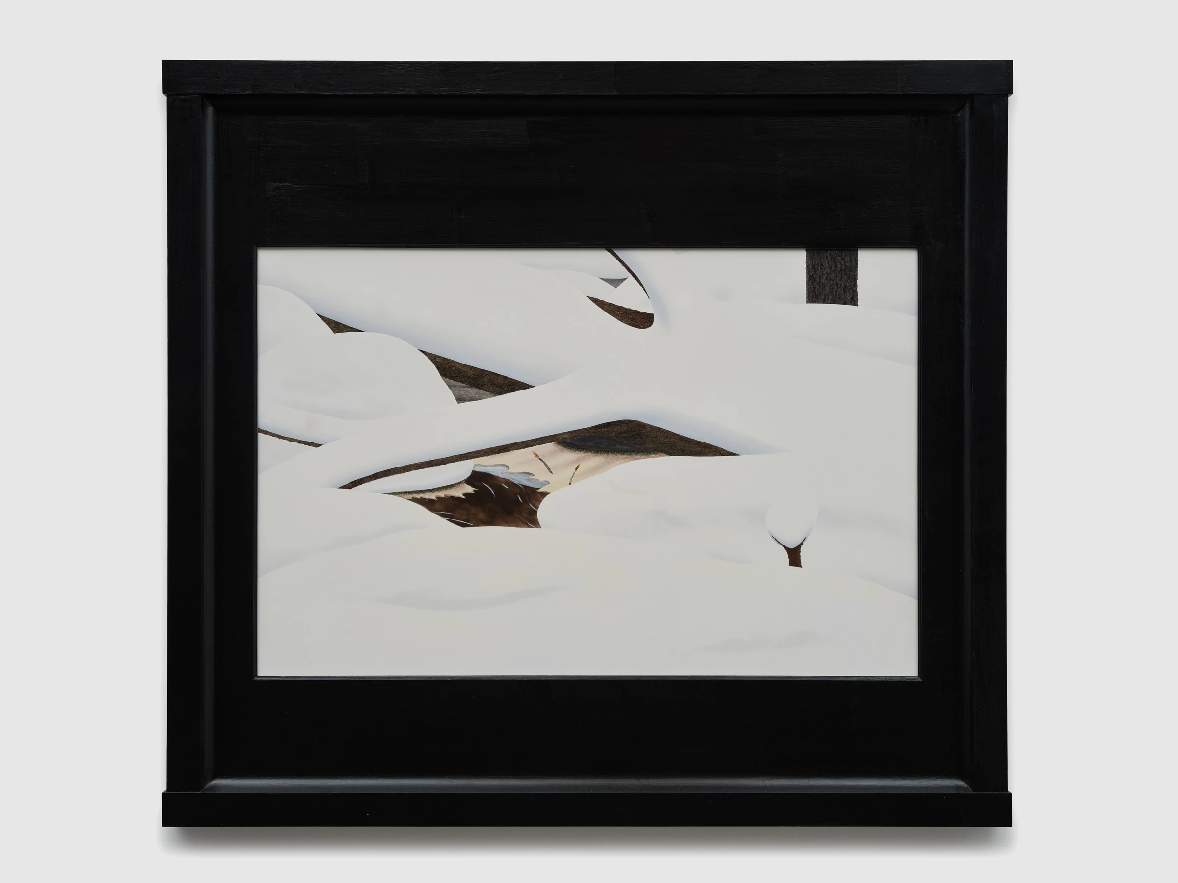 Neil Jenney, North America Depicted, 2009-10, Oil on wood, in artist frame, 23 x 34 in 58 x 86 cm (unframed) 40 1/2 x 45 in 103 x 114 cm (framed)