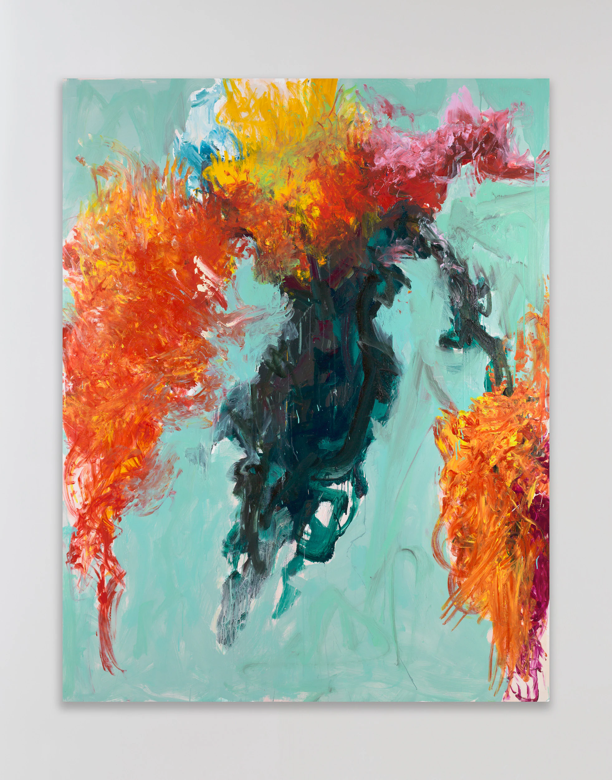 Alessandro Twombly, Suspended, 2024, Acrylic on linen, 102 3/8 x 80 5/16 in 260 x 204 cm