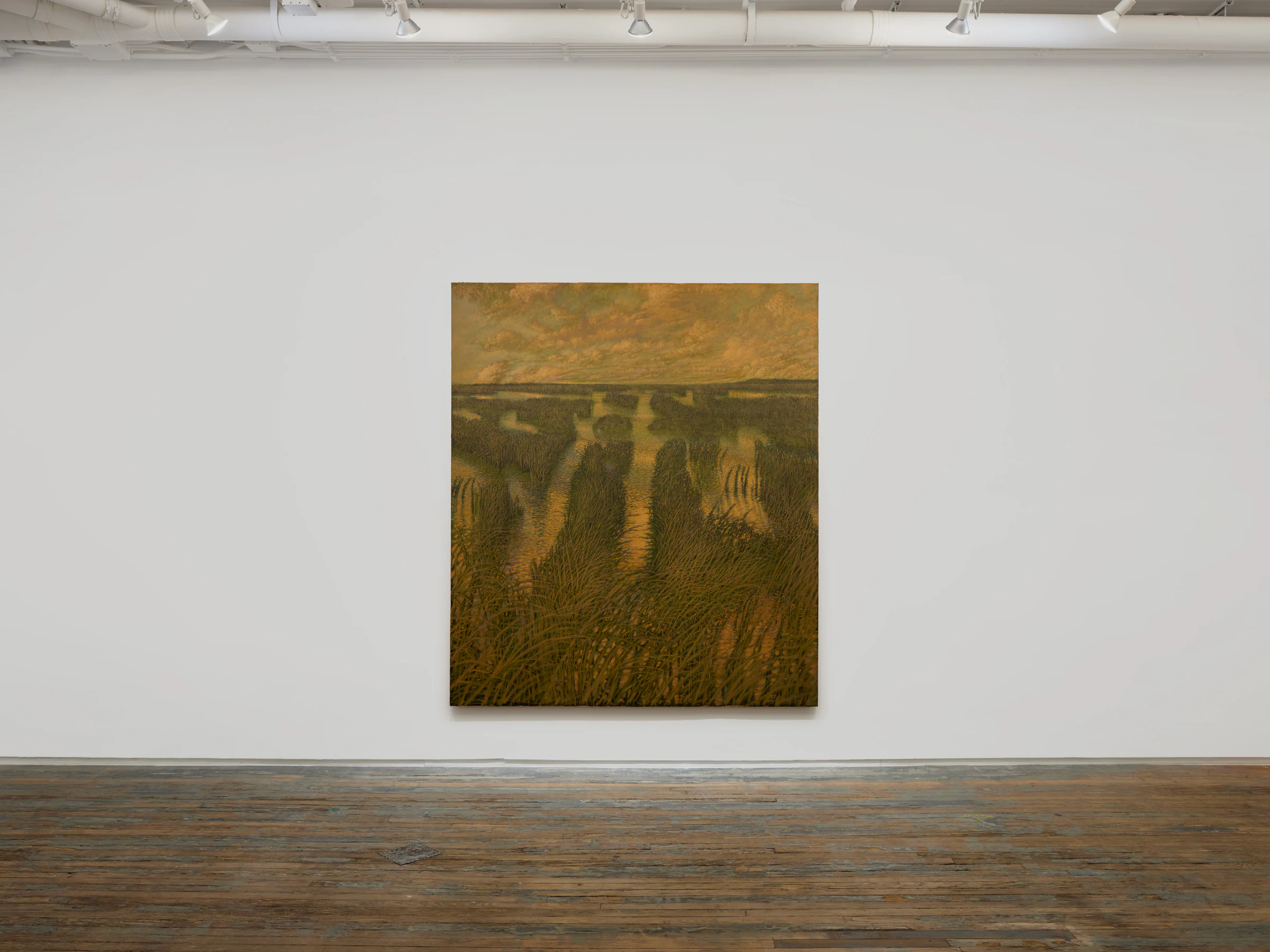 Francesco Cima, Padule, 2024, Oil on canvas, 88 9/16 x 76 3/4 in, 225 x 195 cm