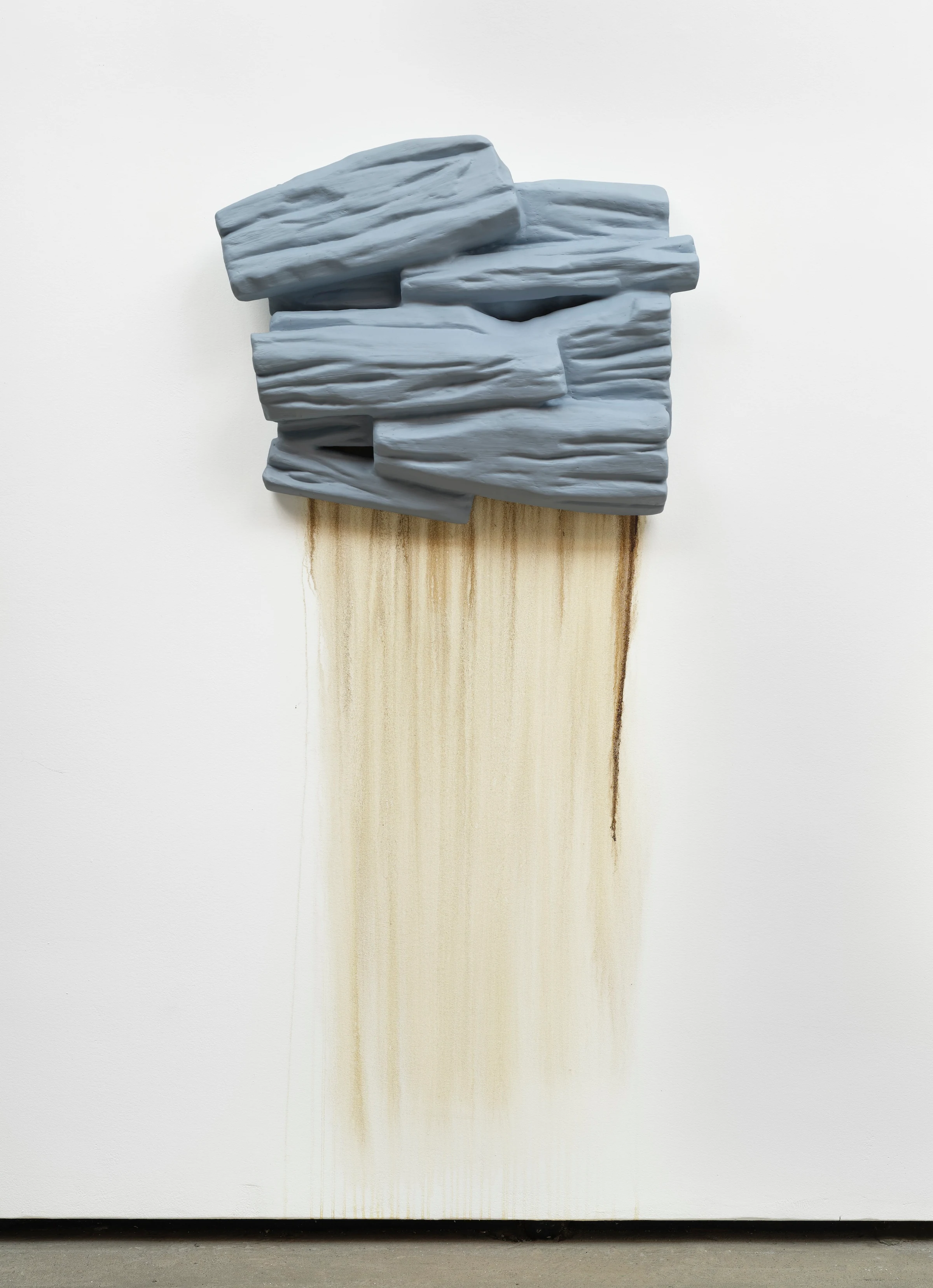 Louis Osmosis, Grey’s Foreclosure, 2024-2026, Reinforced paper-mache, polystyrene, polyurethane,