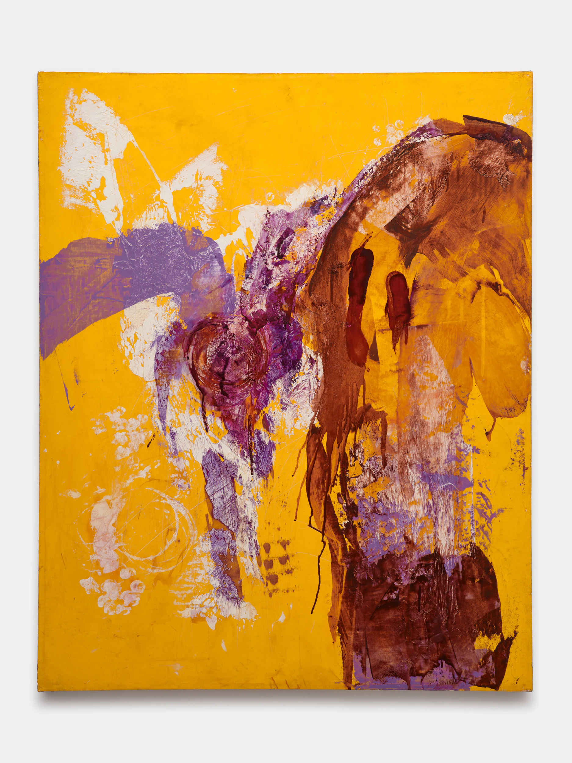 Bill Jensen, Bitter Chant XIV, 2024-2025, Oil on linen, 40 x 32 in 102 x 81 cm