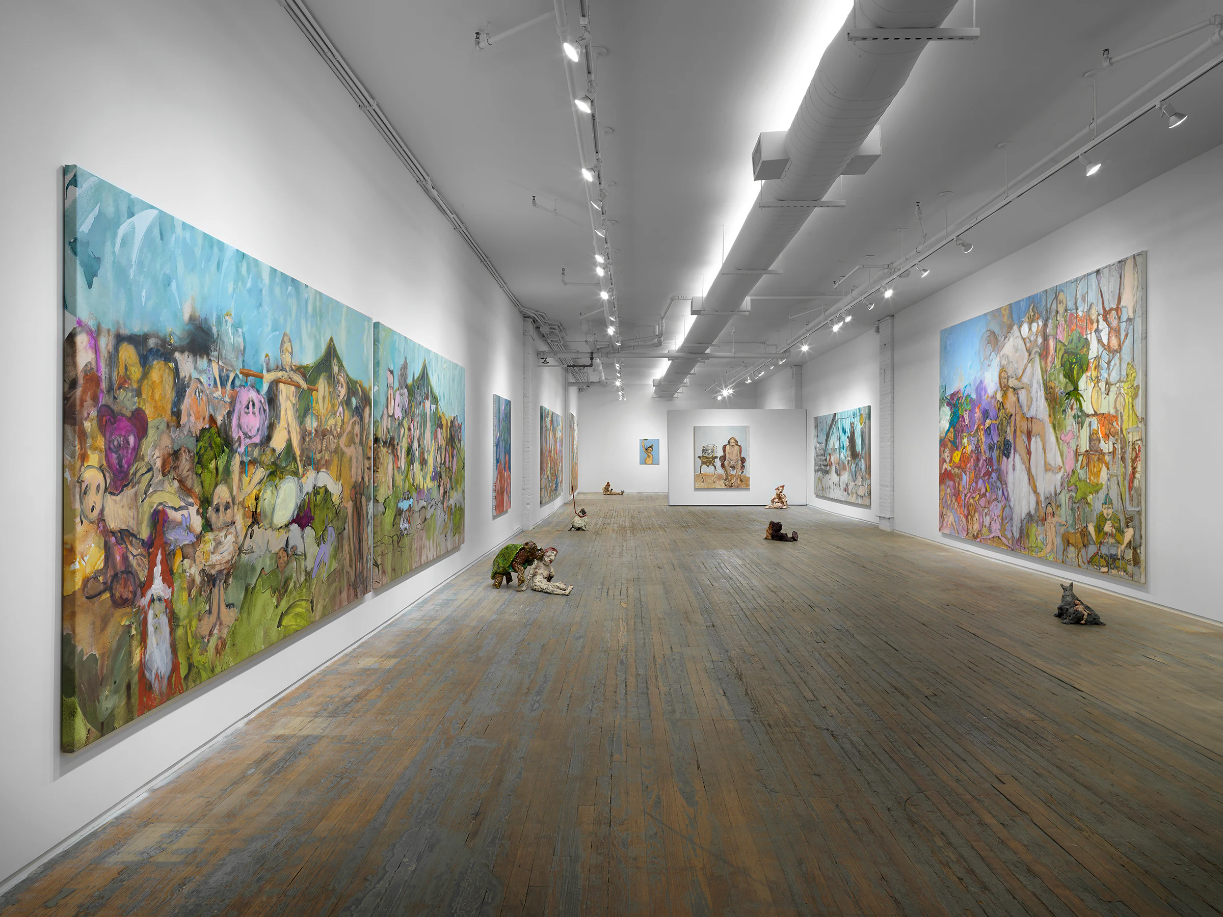 Eva Beresin: Aktenkundig (On Record), installation view